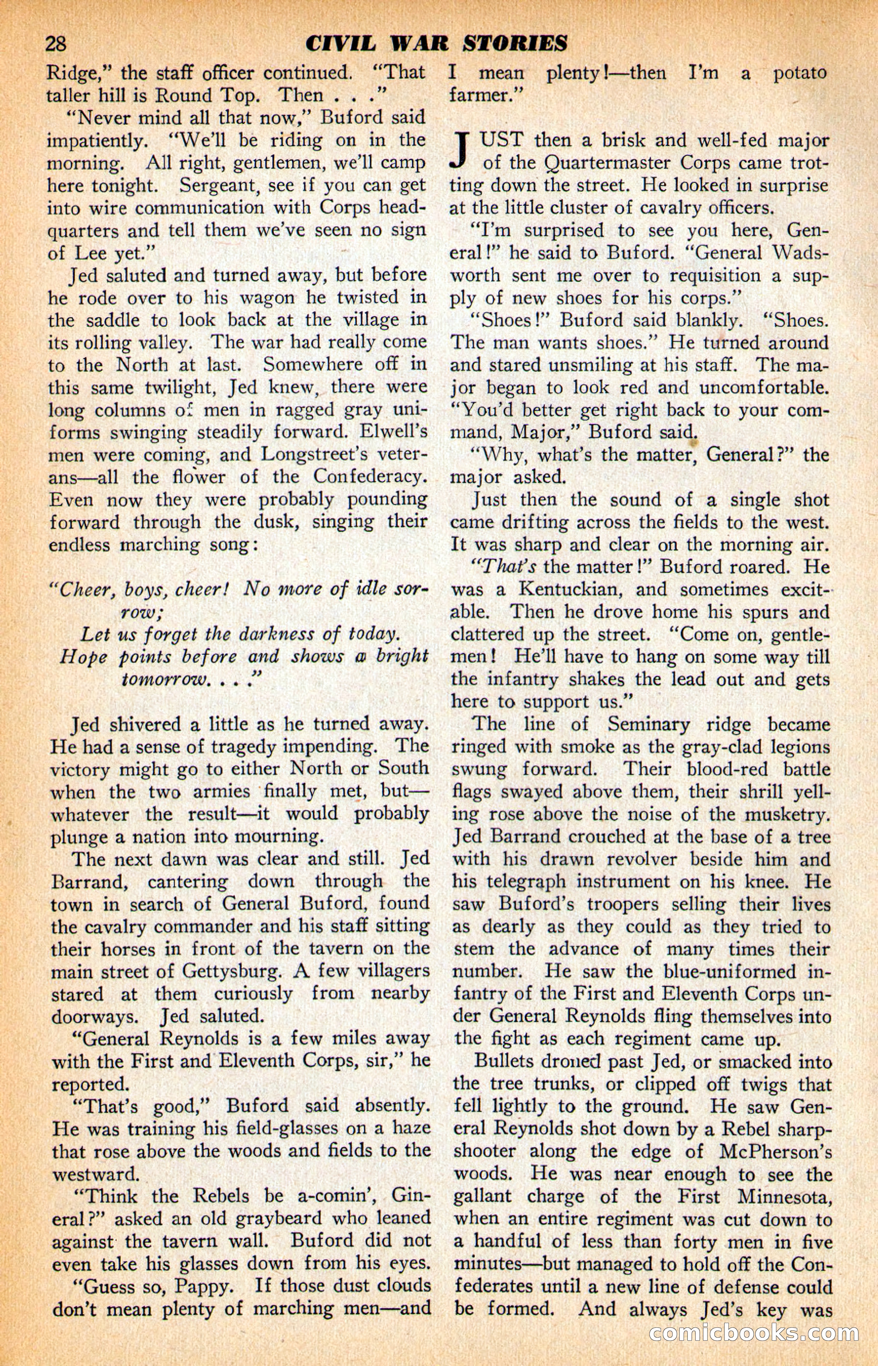 Civil War Stories, Vol. 1, No. 1 — page 30 of 132