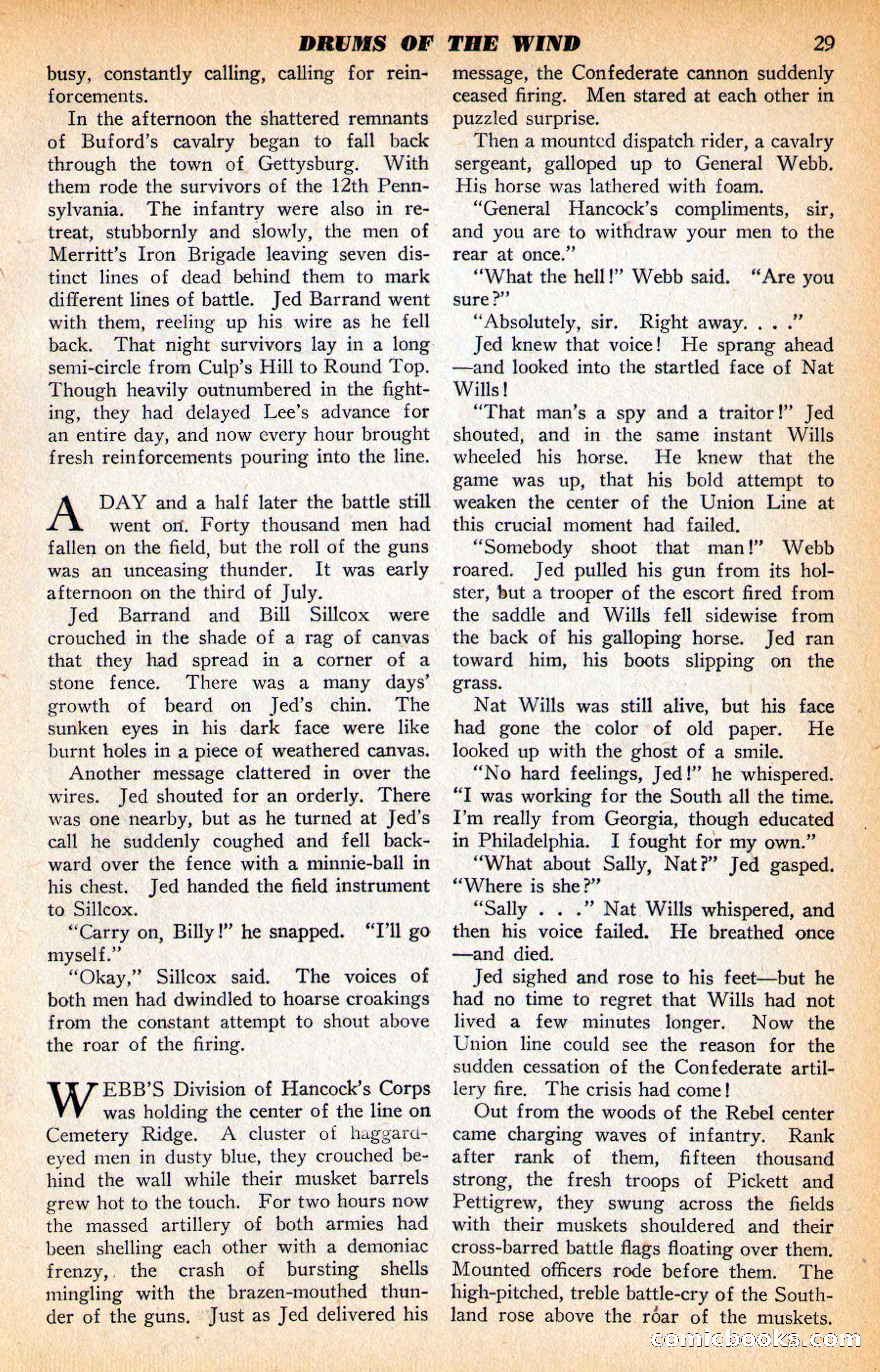 Civil War Stories, Vol. 1, No. 1 — page 31 of 132