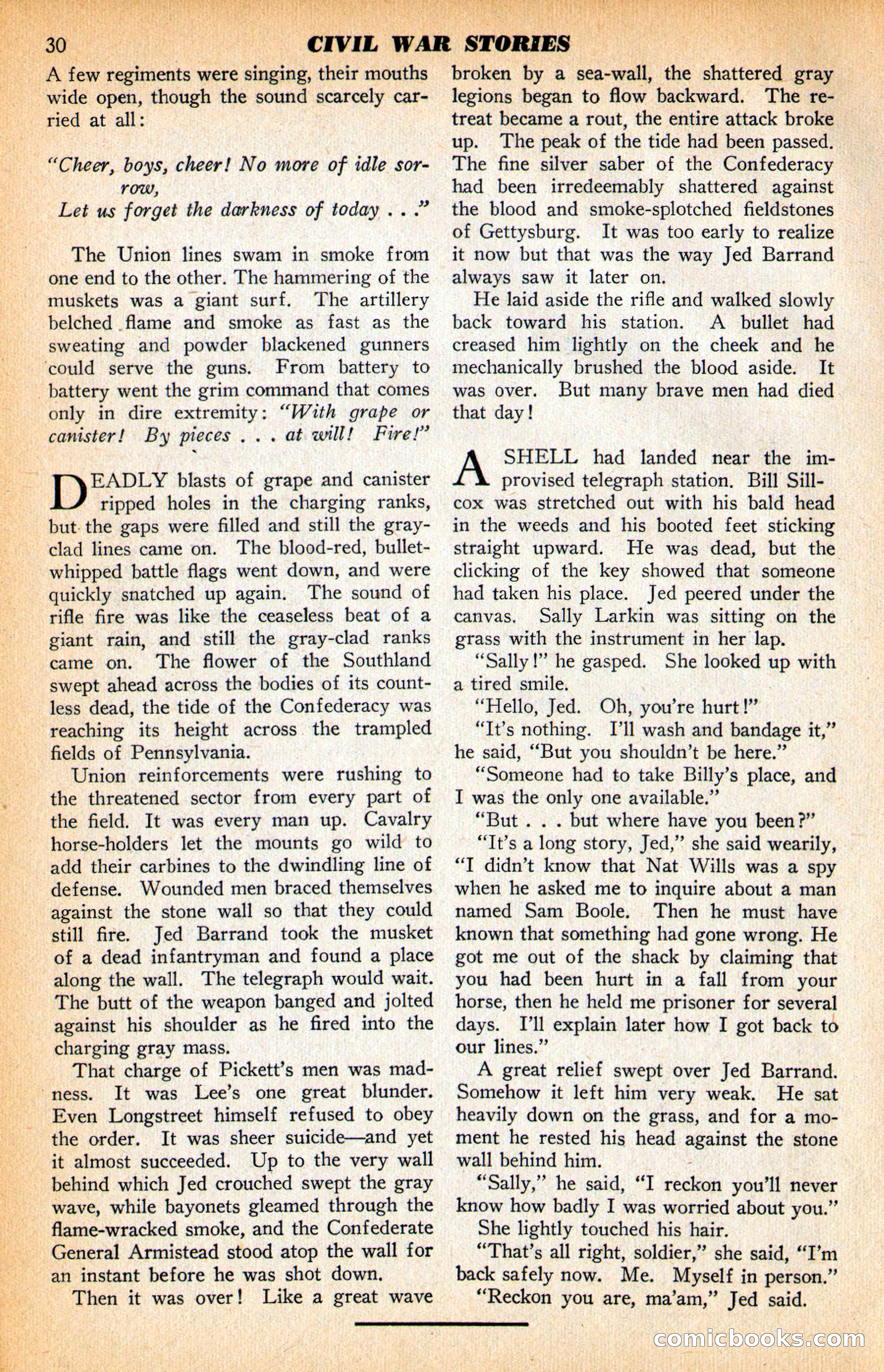 Civil War Stories, Vol. 1, No. 1 — page 32 of 132