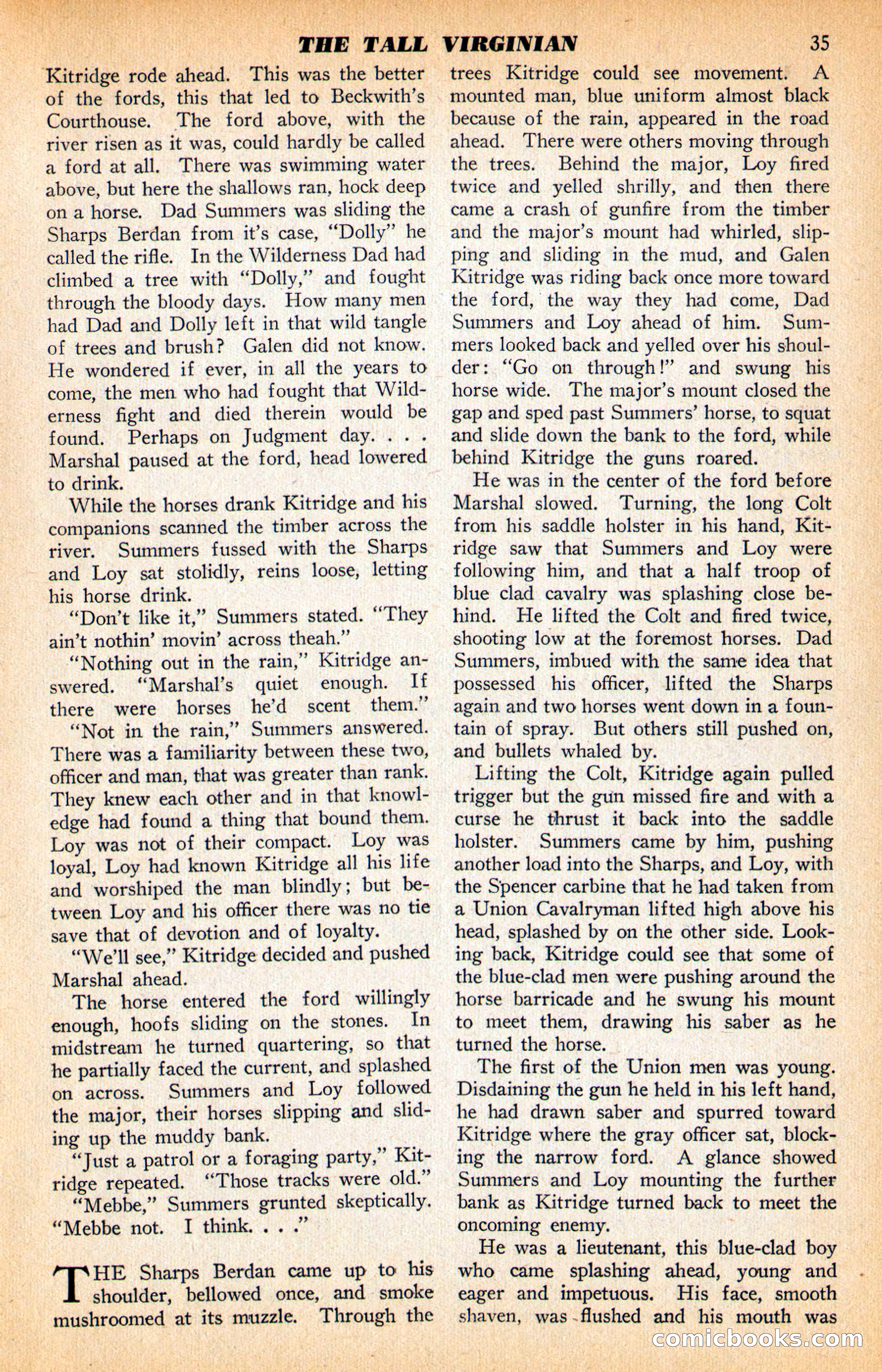 Civil War Stories, Vol. 1, No. 1 — page 37 of 132