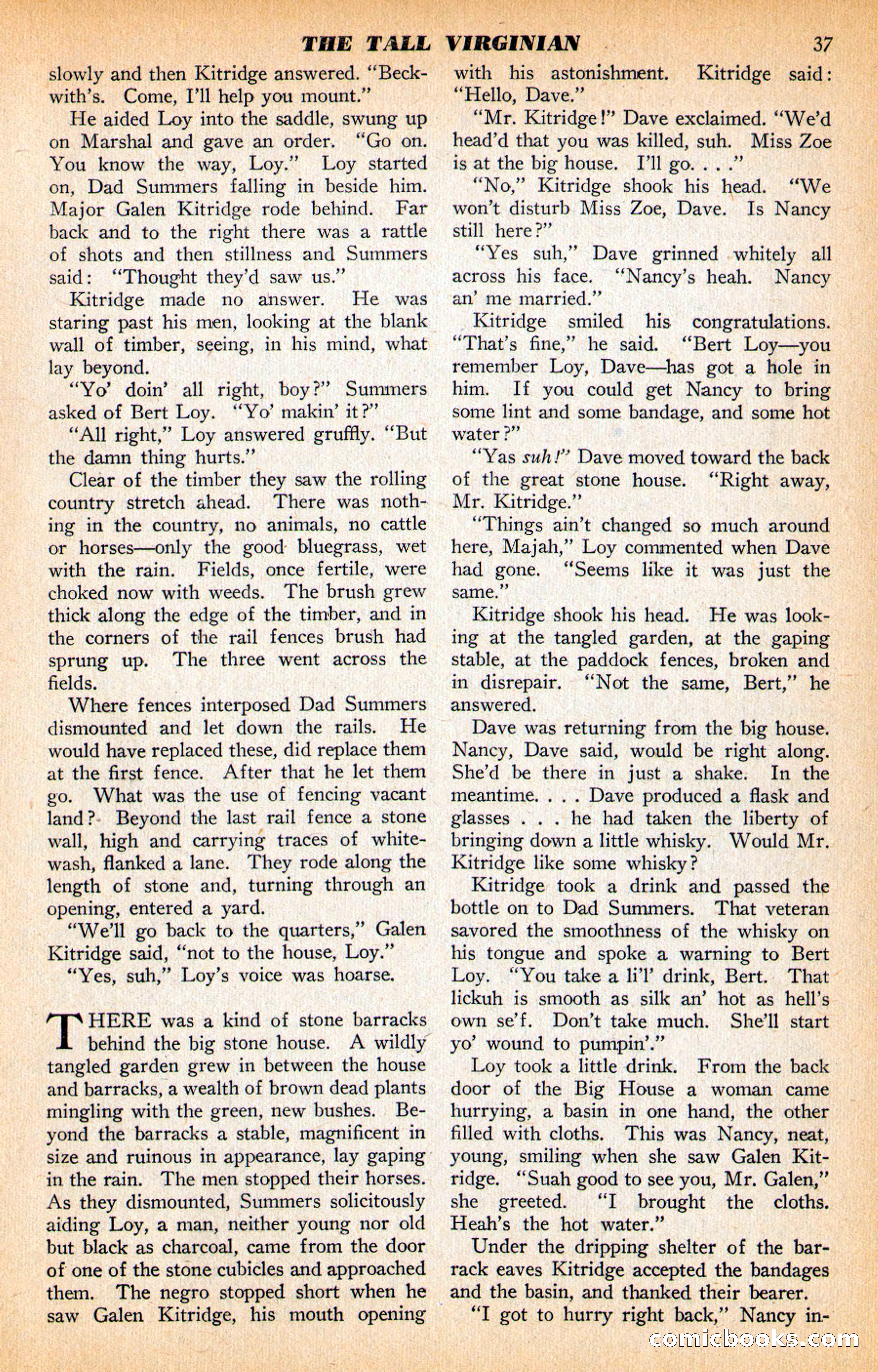 Civil War Stories, Vol. 1, No. 1 — page 39 of 132