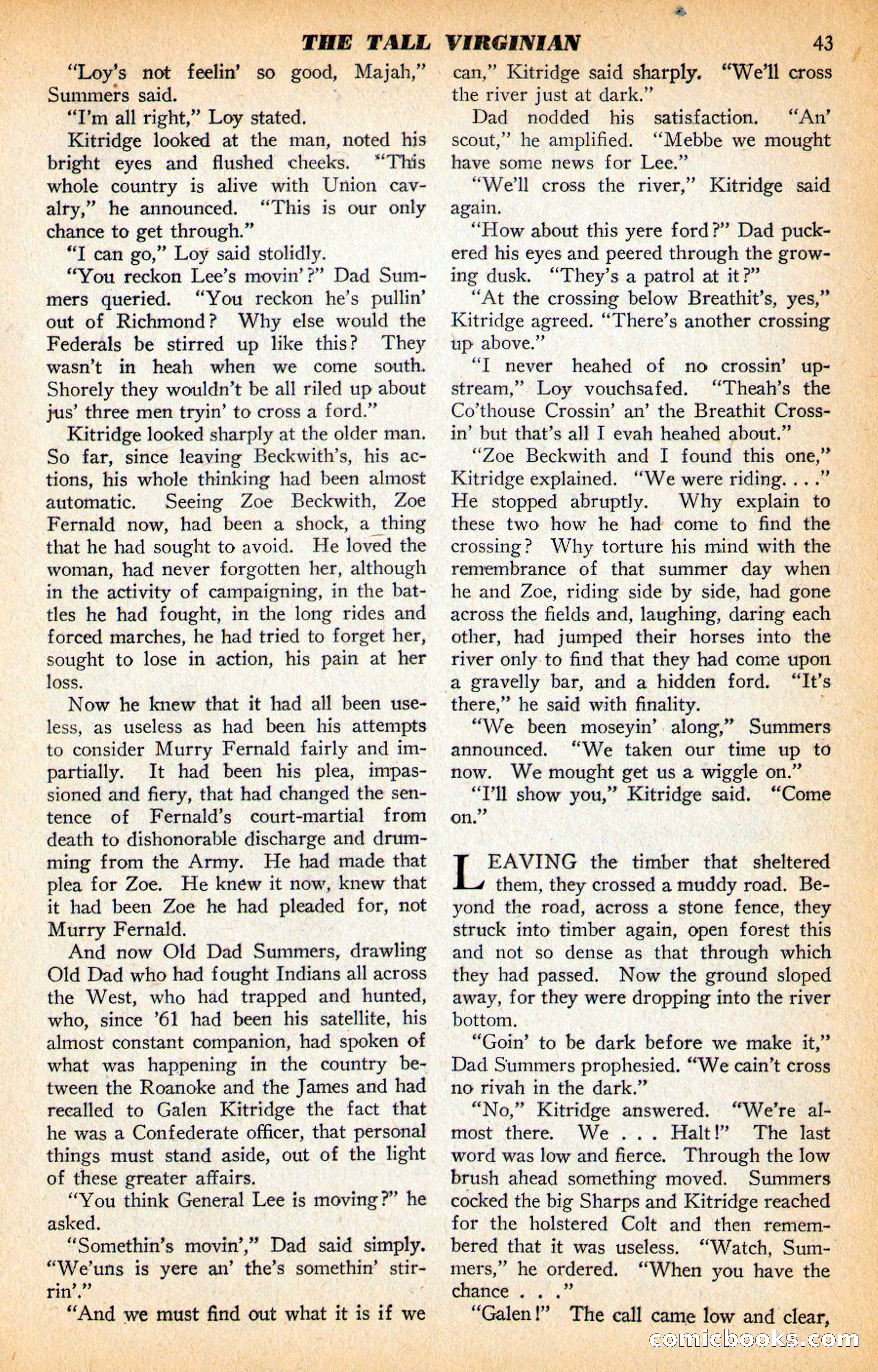 Civil War Stories, Vol. 1, No. 1 — page 45 of 132