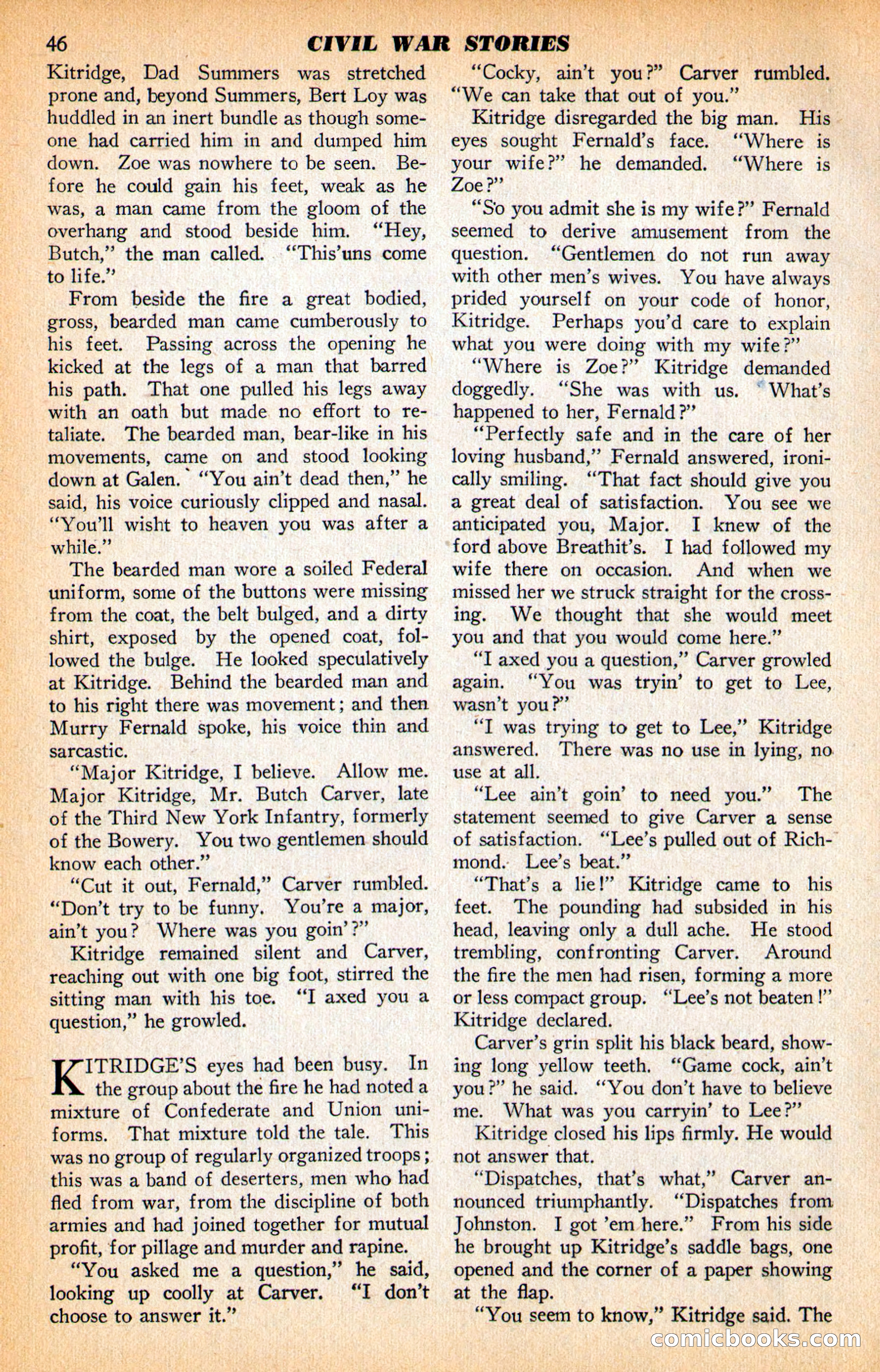 Civil War Stories, Vol. 1, No. 1 — page 48 of 132