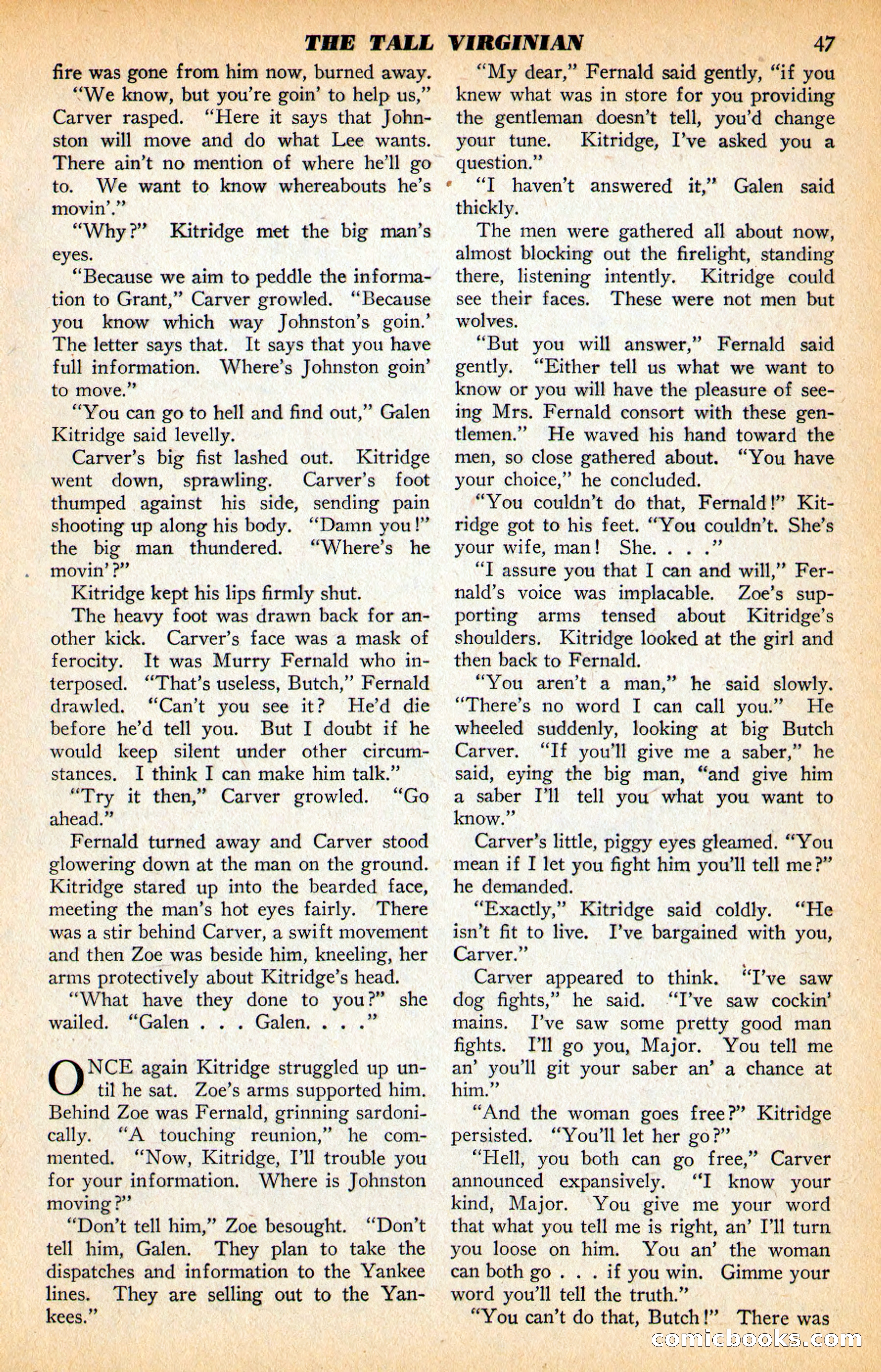Civil War Stories, Vol. 1, No. 1 — page 49 of 132