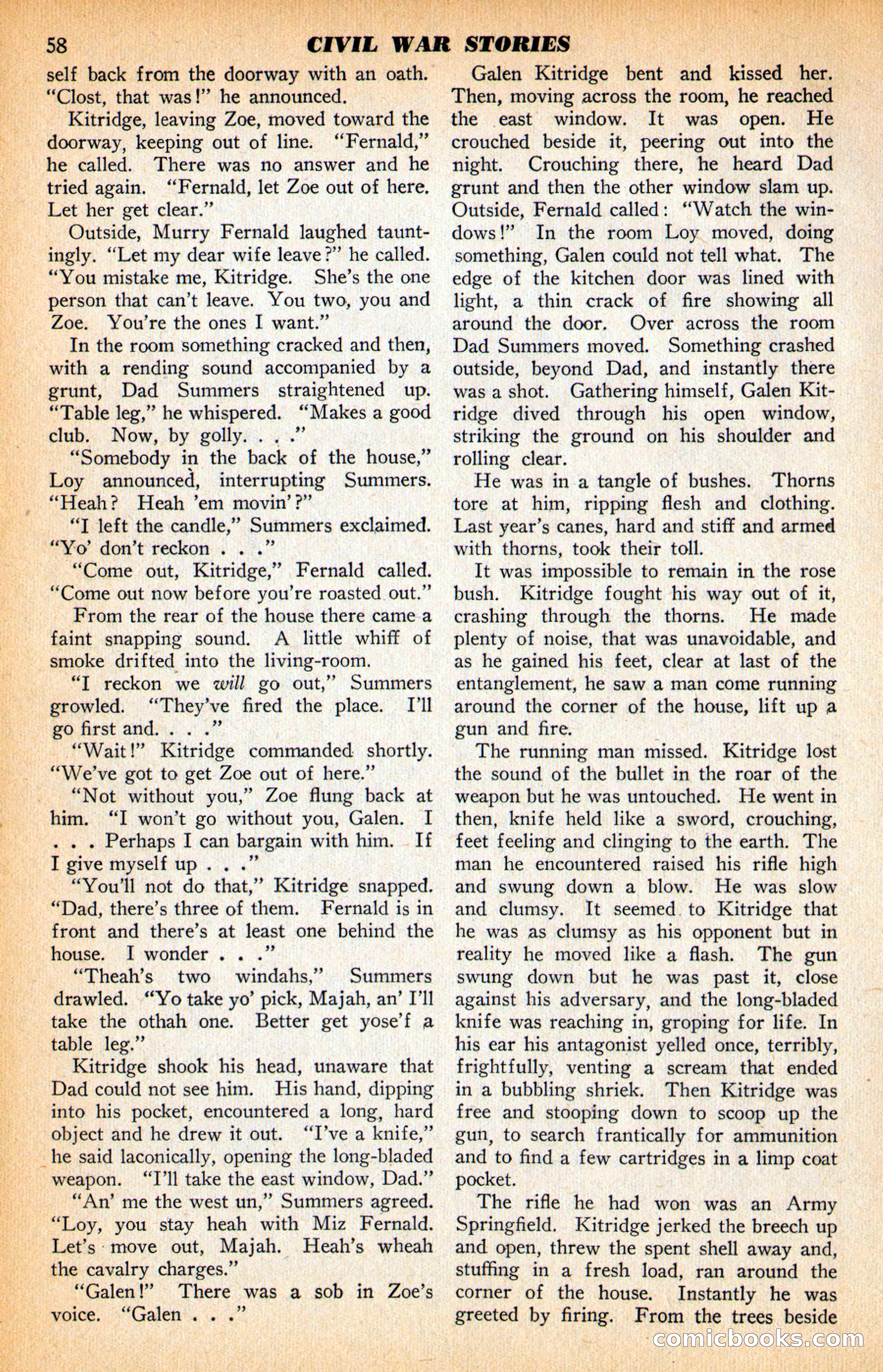 Civil War Stories, Vol. 1, No. 1 — page 60 of 132