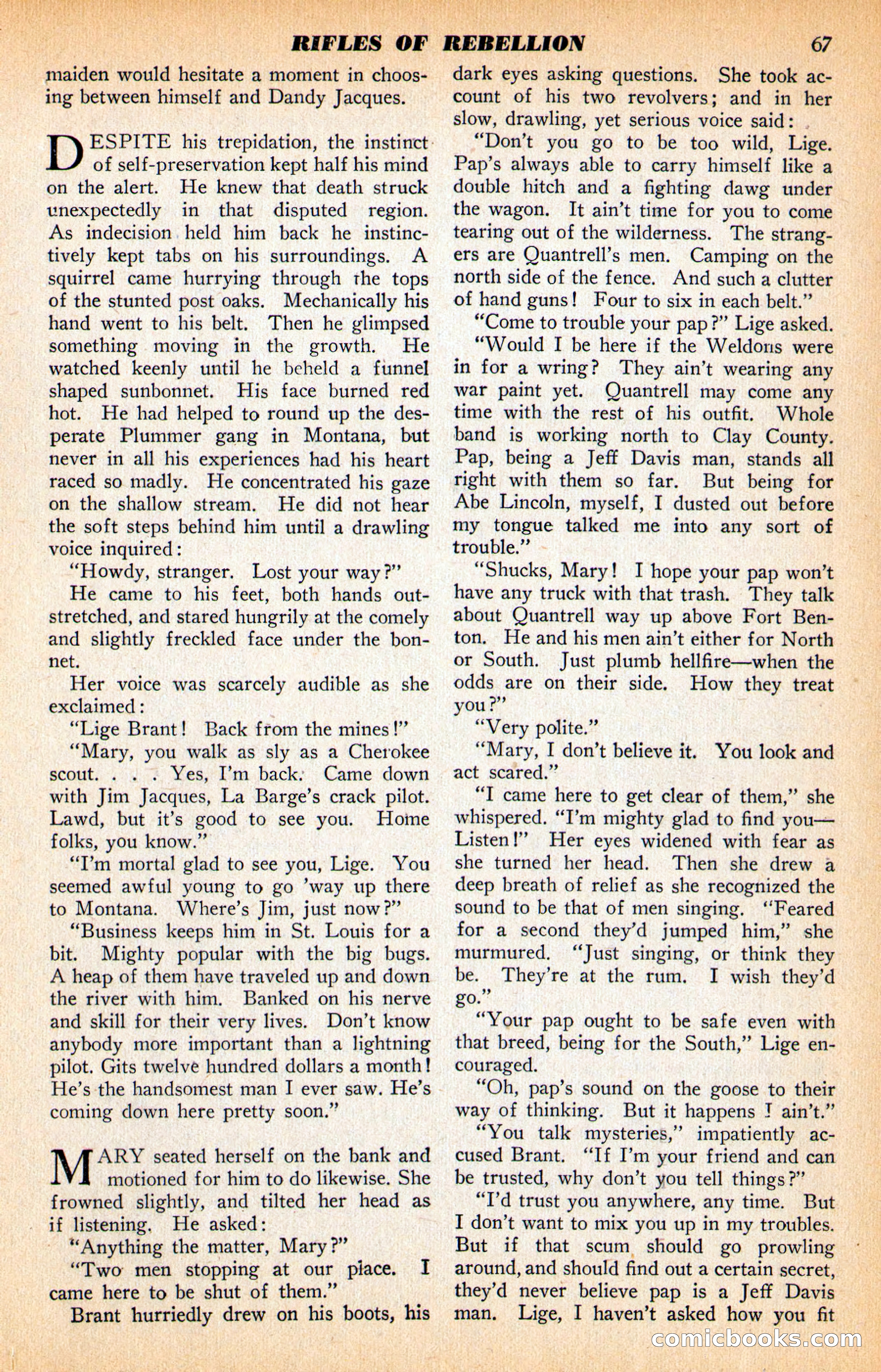 Civil War Stories, Vol. 1, No. 1 — page 69 of 132