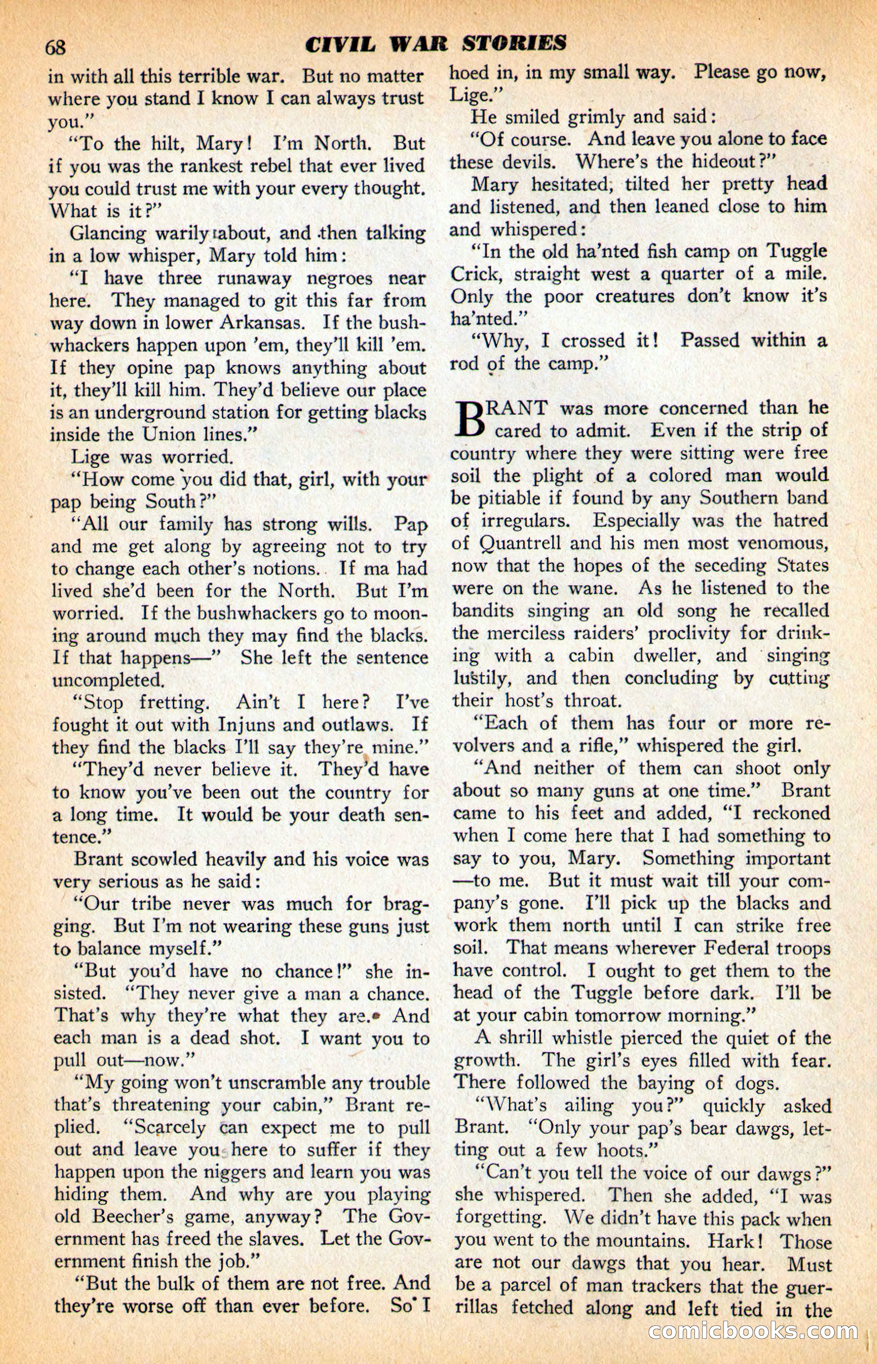 Civil War Stories, Vol. 1, No. 1 — page 70 of 132