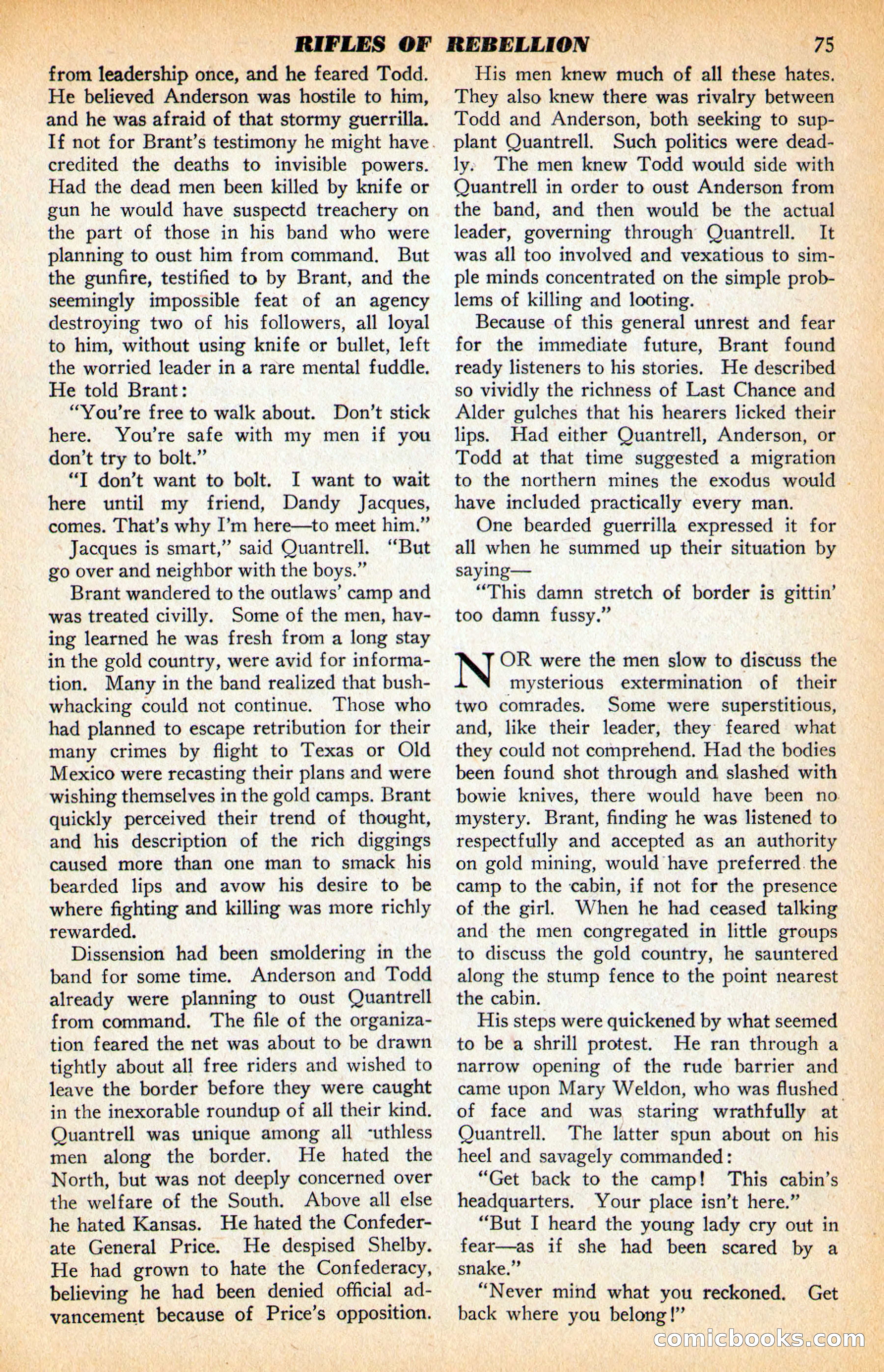 Civil War Stories, Vol. 1, No. 1 — page 77 of 132