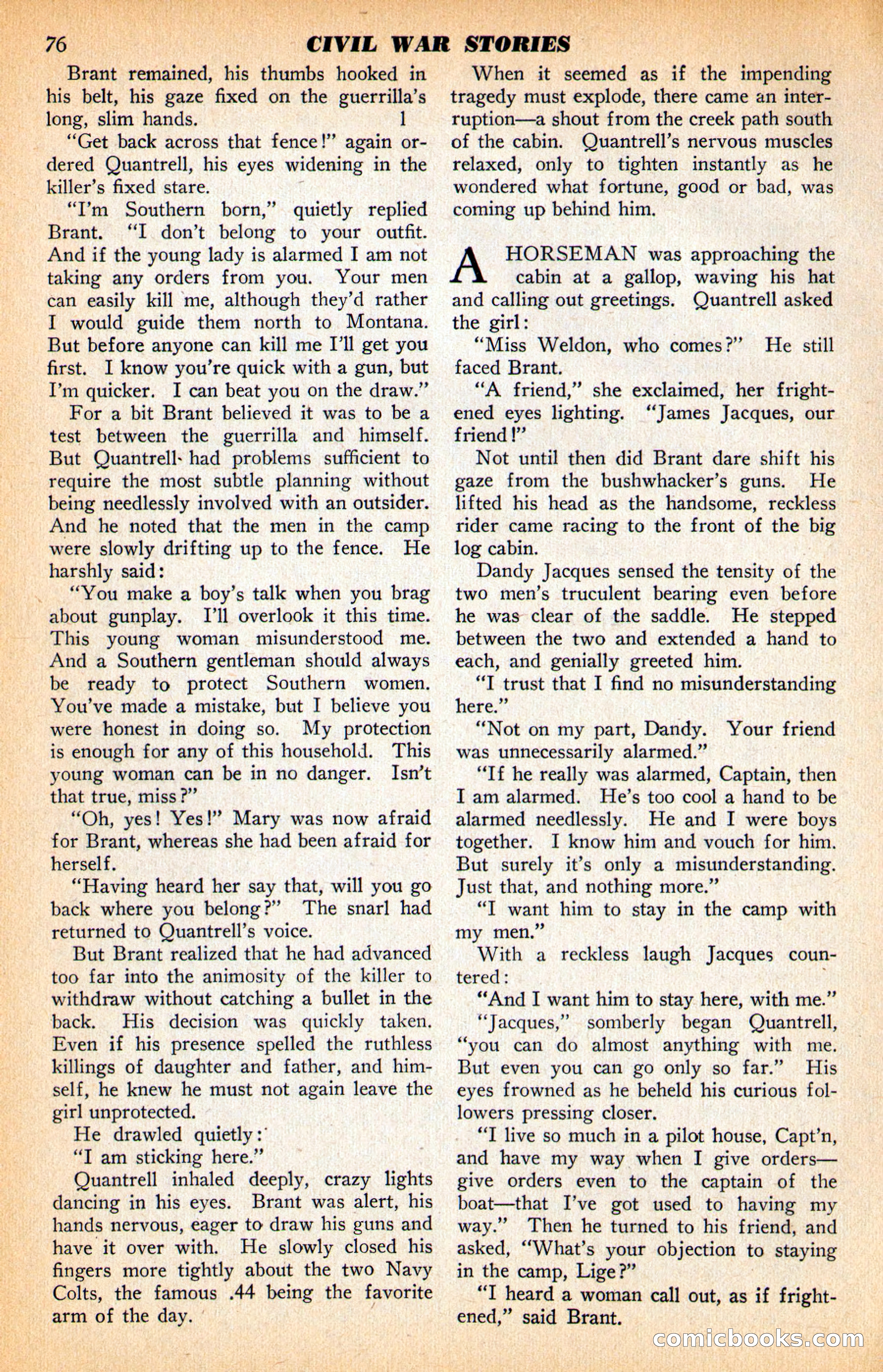 Civil War Stories, Vol. 1, No. 1 — page 78 of 132