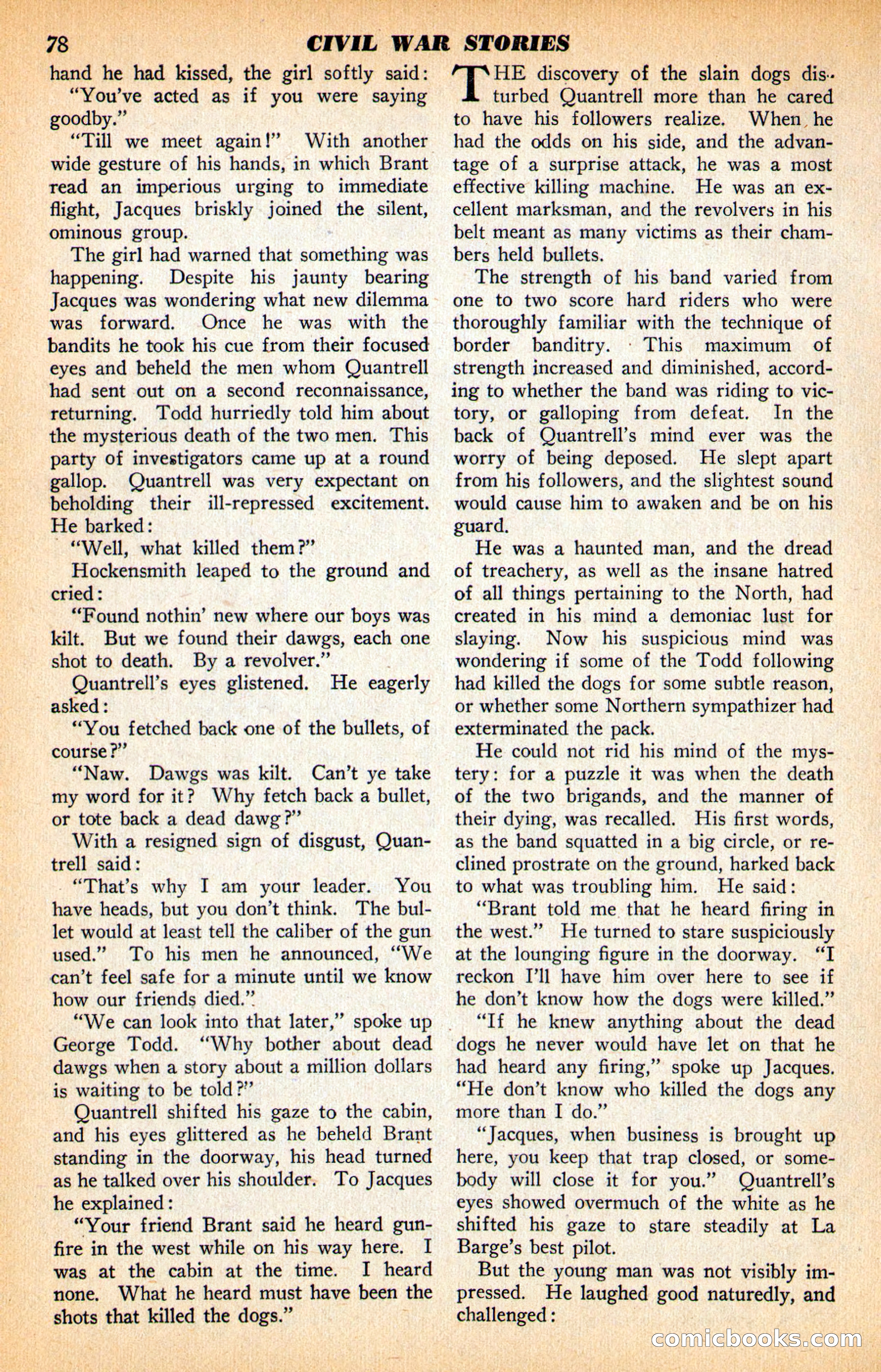 Civil War Stories, Vol. 1, No. 1 — page 80 of 132