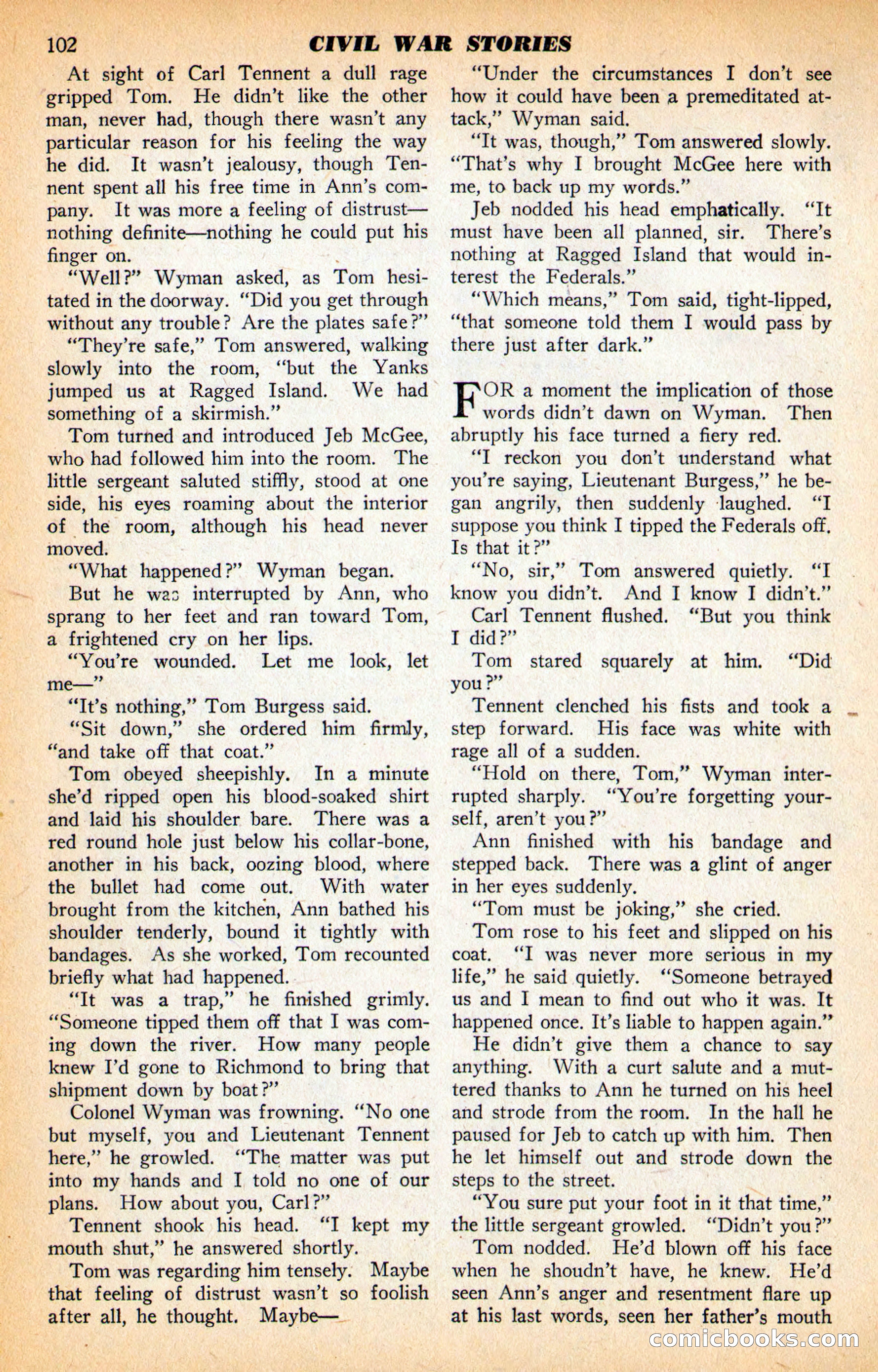 Civil War Stories, Vol. 1, No. 1 — page 104 of 132