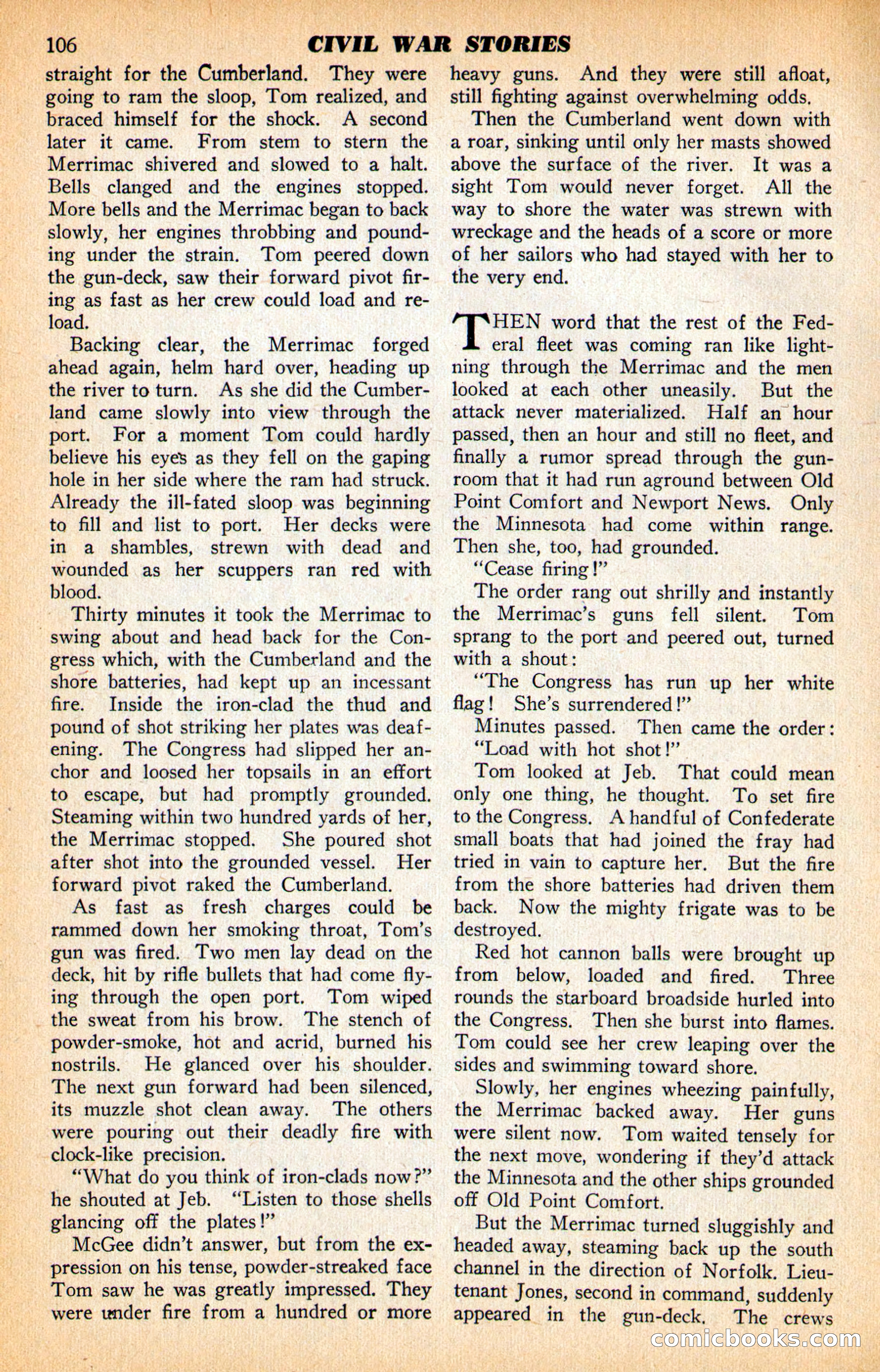 Civil War Stories, Vol. 1, No. 1 — page 108 of 132