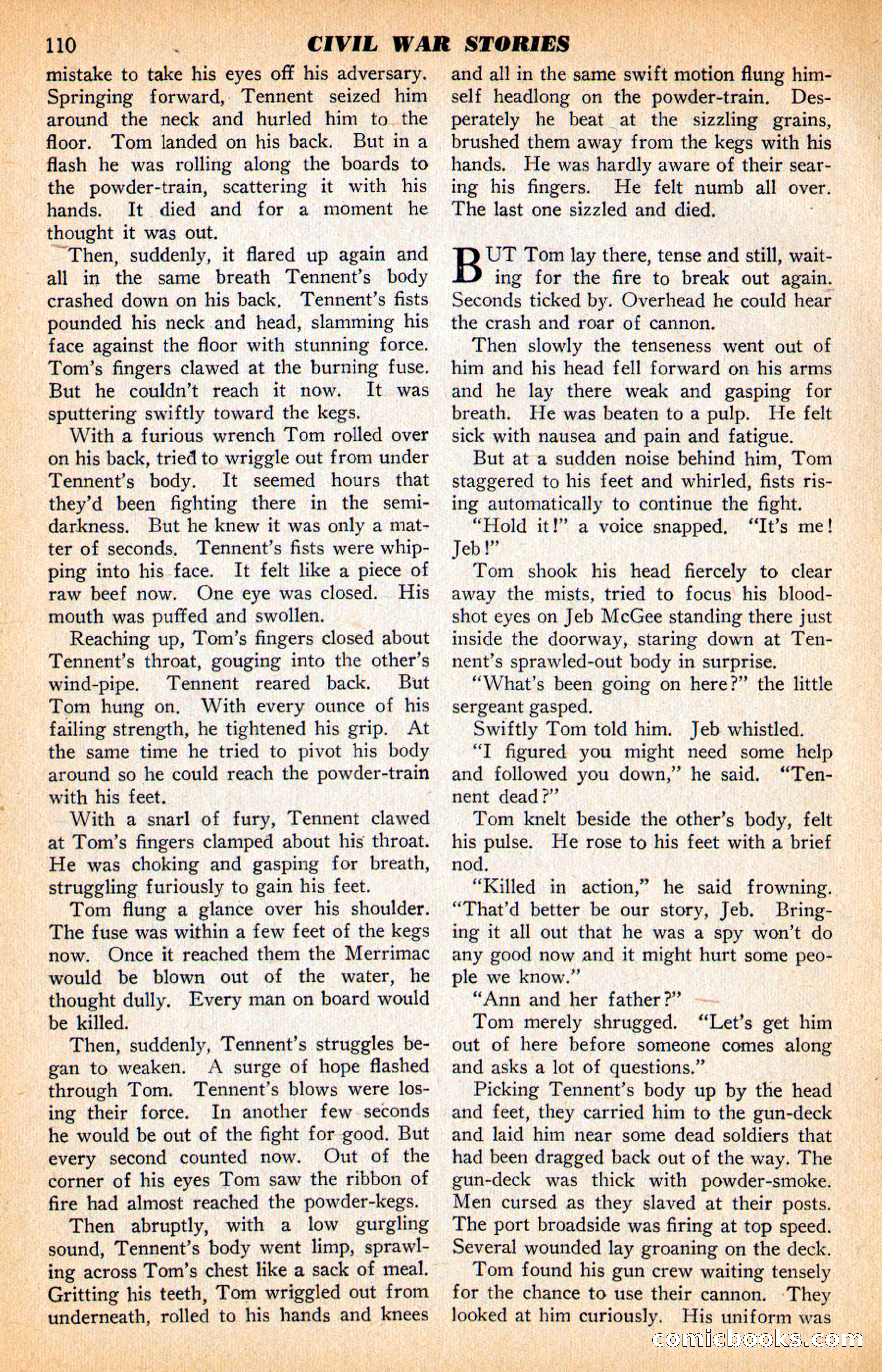 Civil War Stories, Vol. 1, No. 1 — page 112 of 132