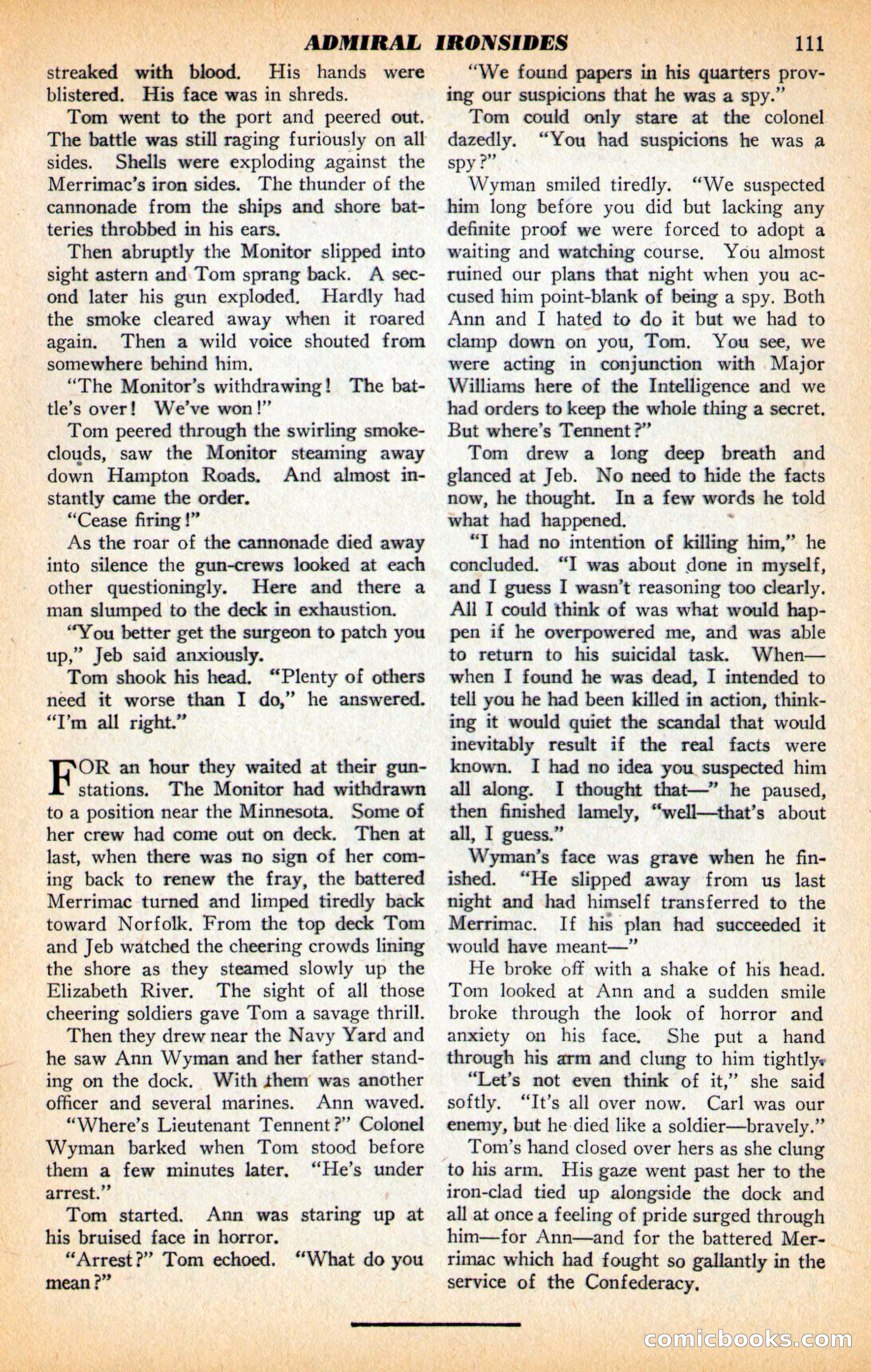 Civil War Stories, Vol. 1, No. 1 — page 113 of 132