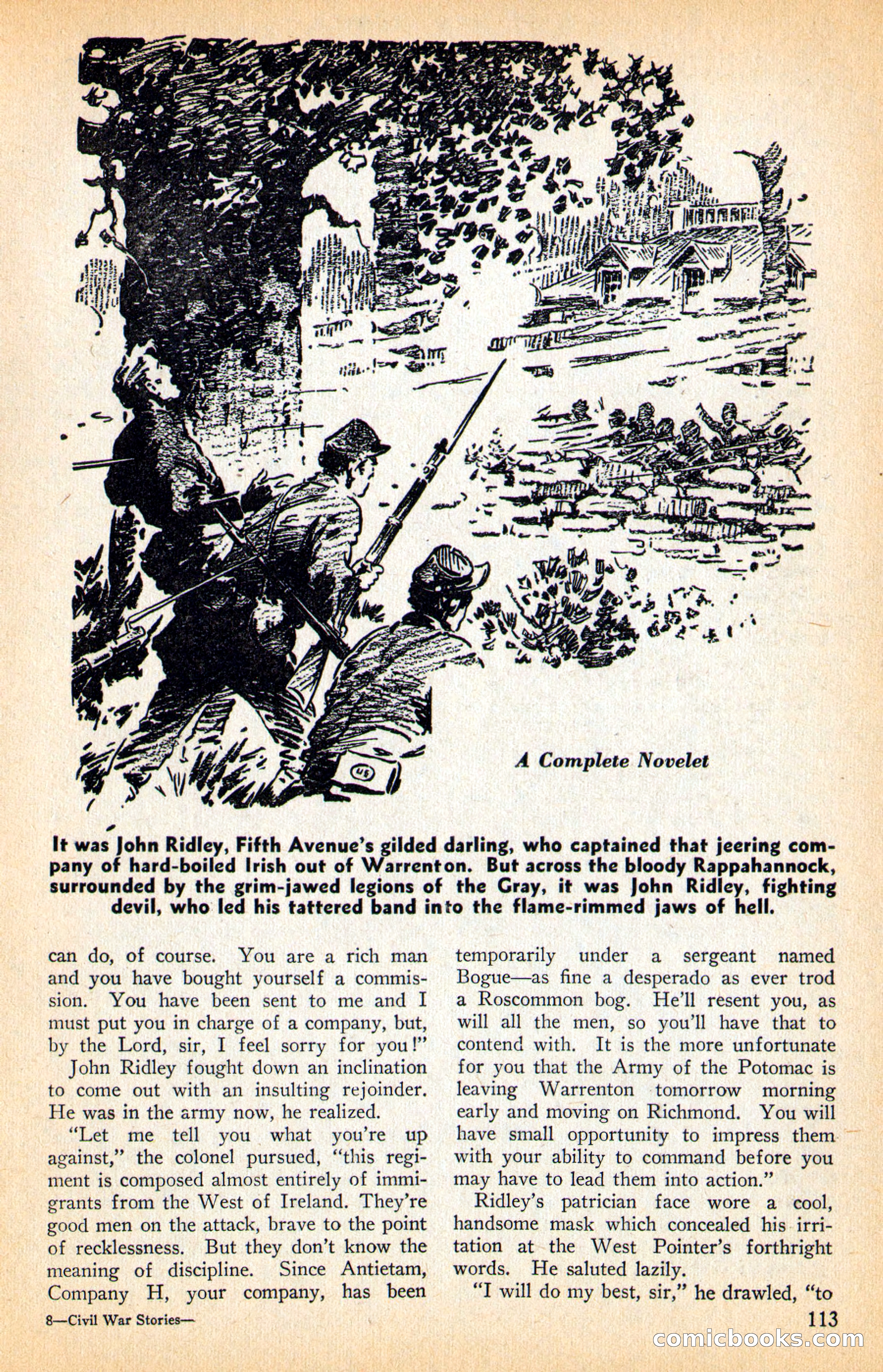 Civil War Stories, Vol. 1, No. 1 — page 115 of 132