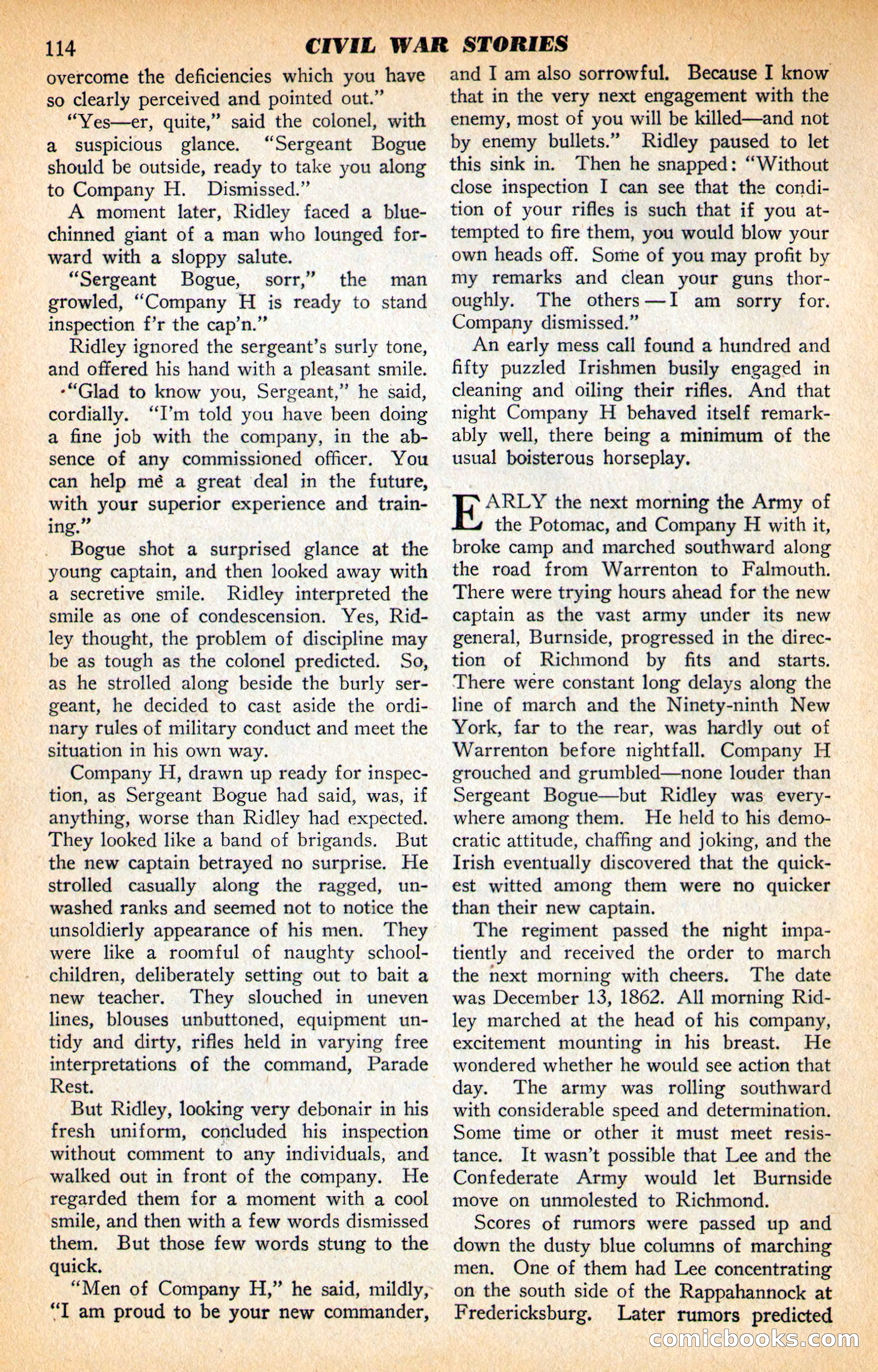Civil War Stories, Vol. 1, No. 1 — page 116 of 132