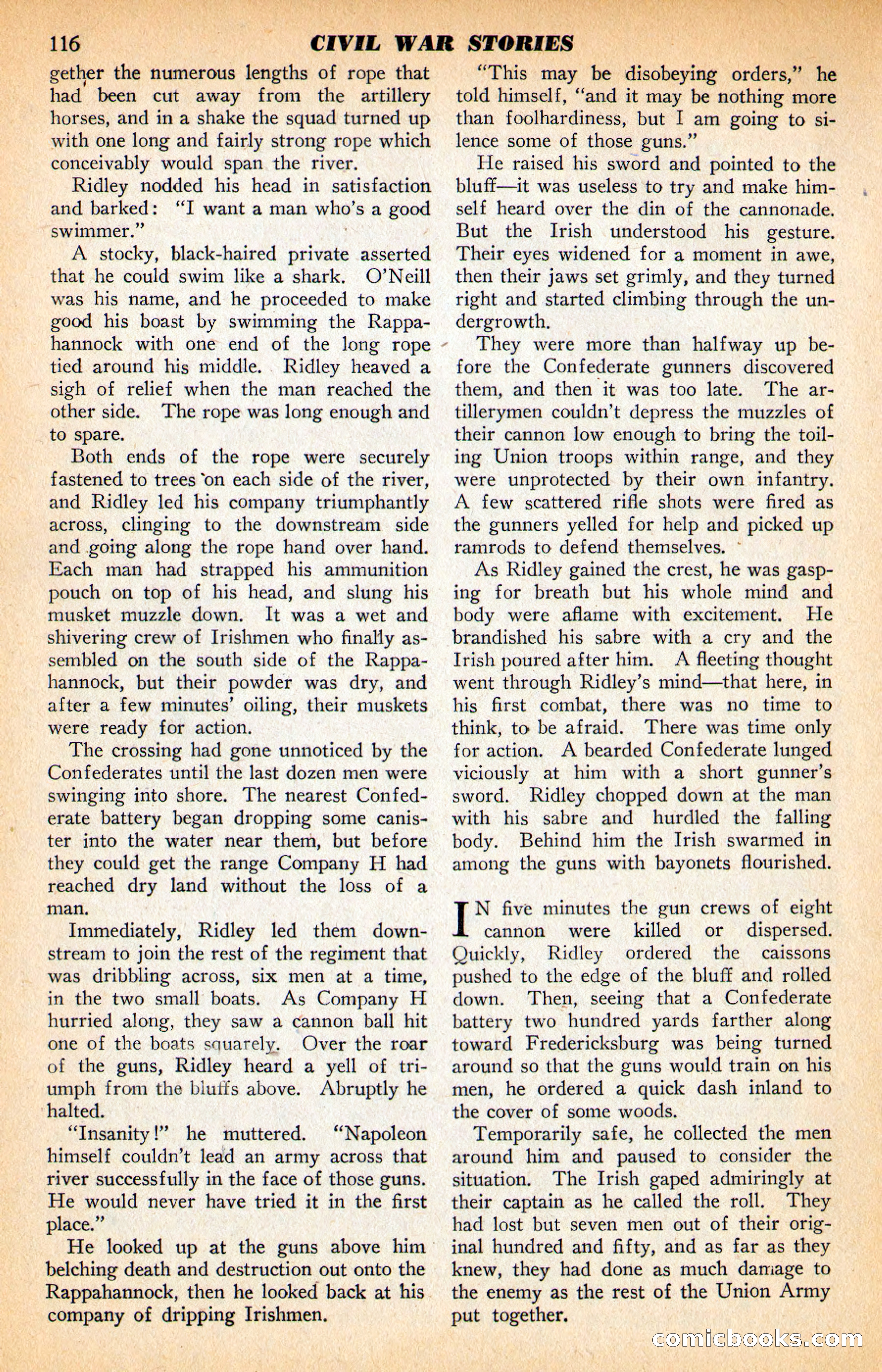 Civil War Stories, Vol. 1, No. 1 — page 118 of 132