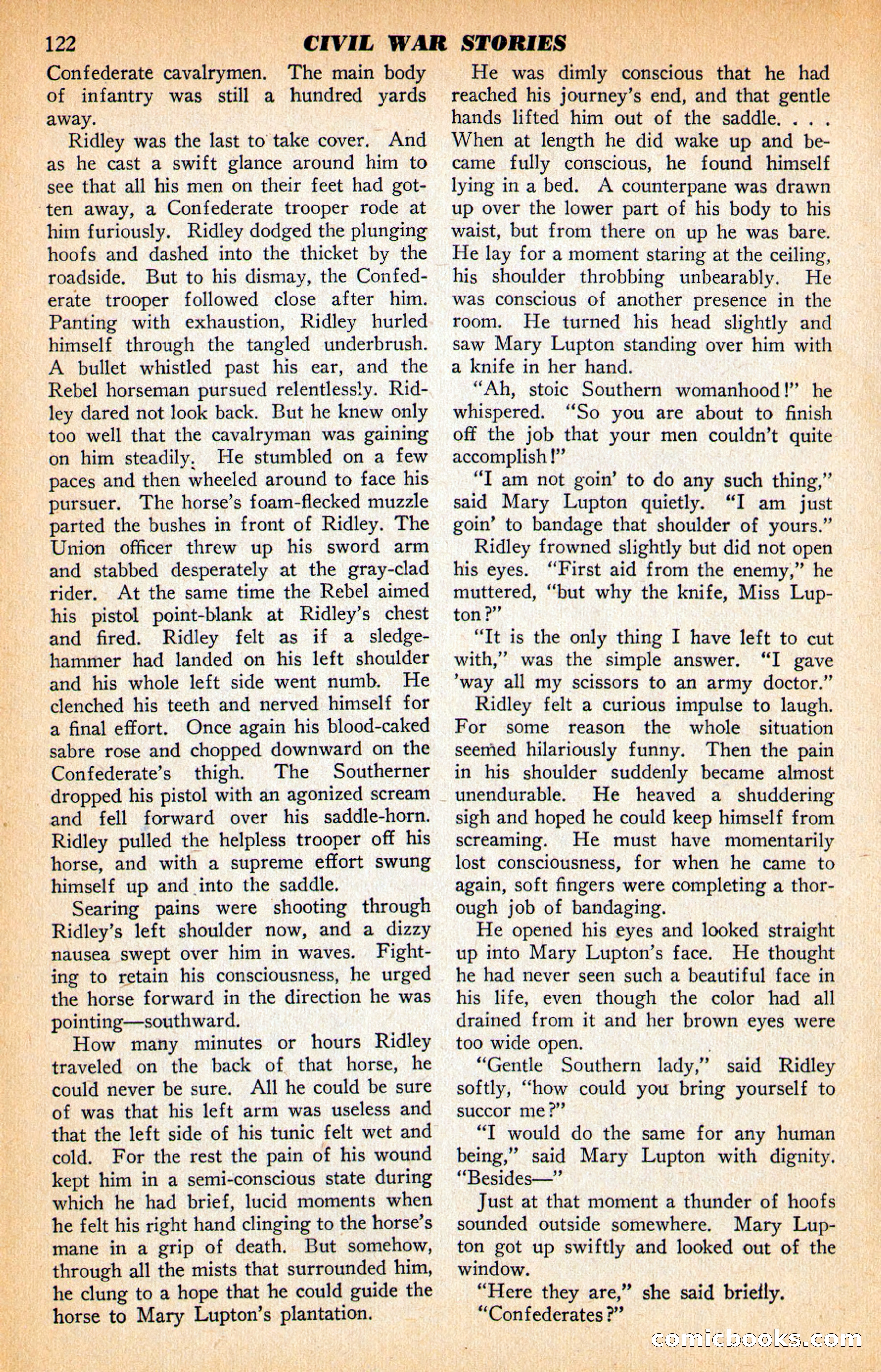 Civil War Stories, Vol. 1, No. 1 — page 124 of 132