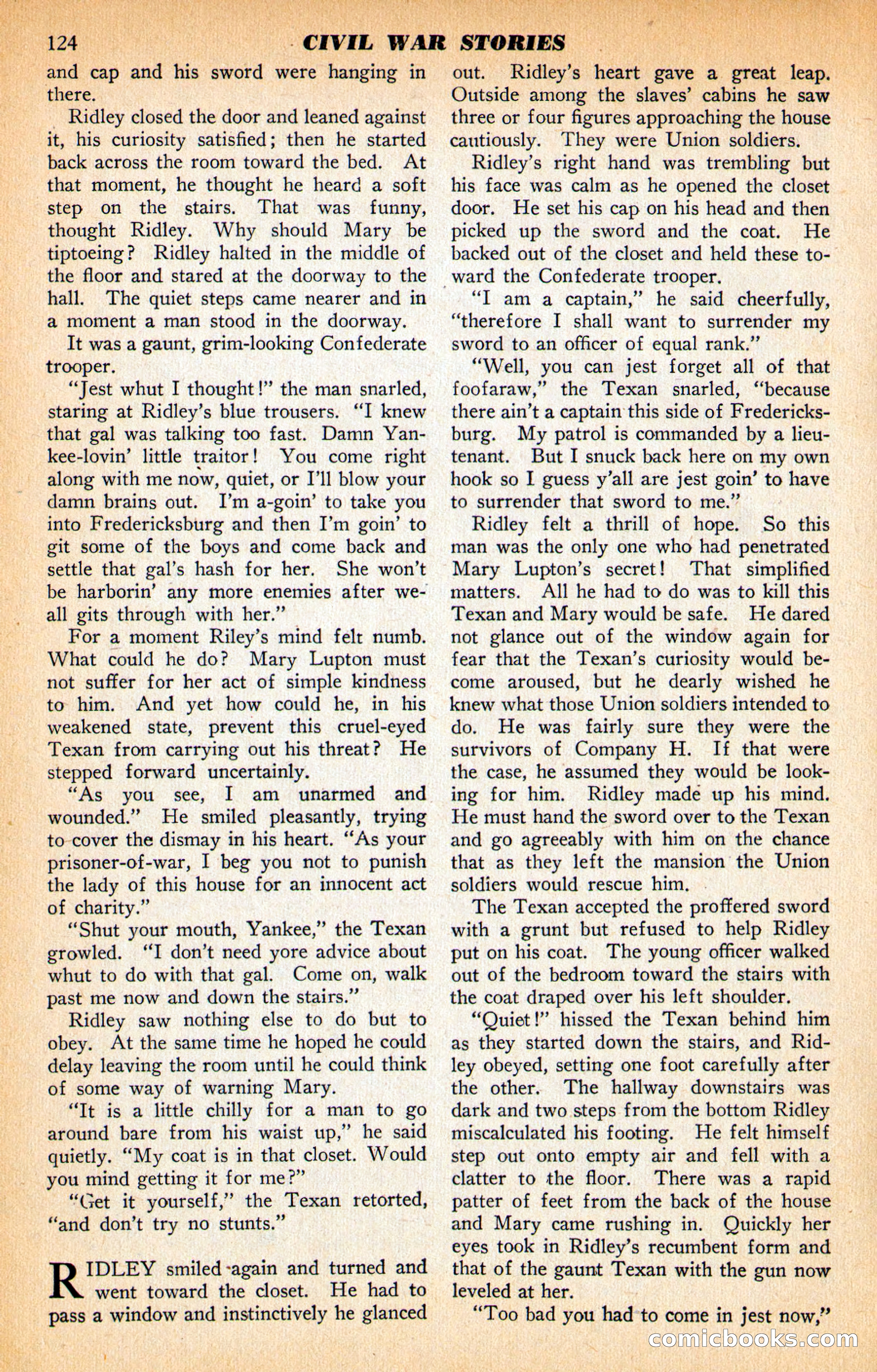 Civil War Stories, Vol. 1, No. 1 — page 126 of 132