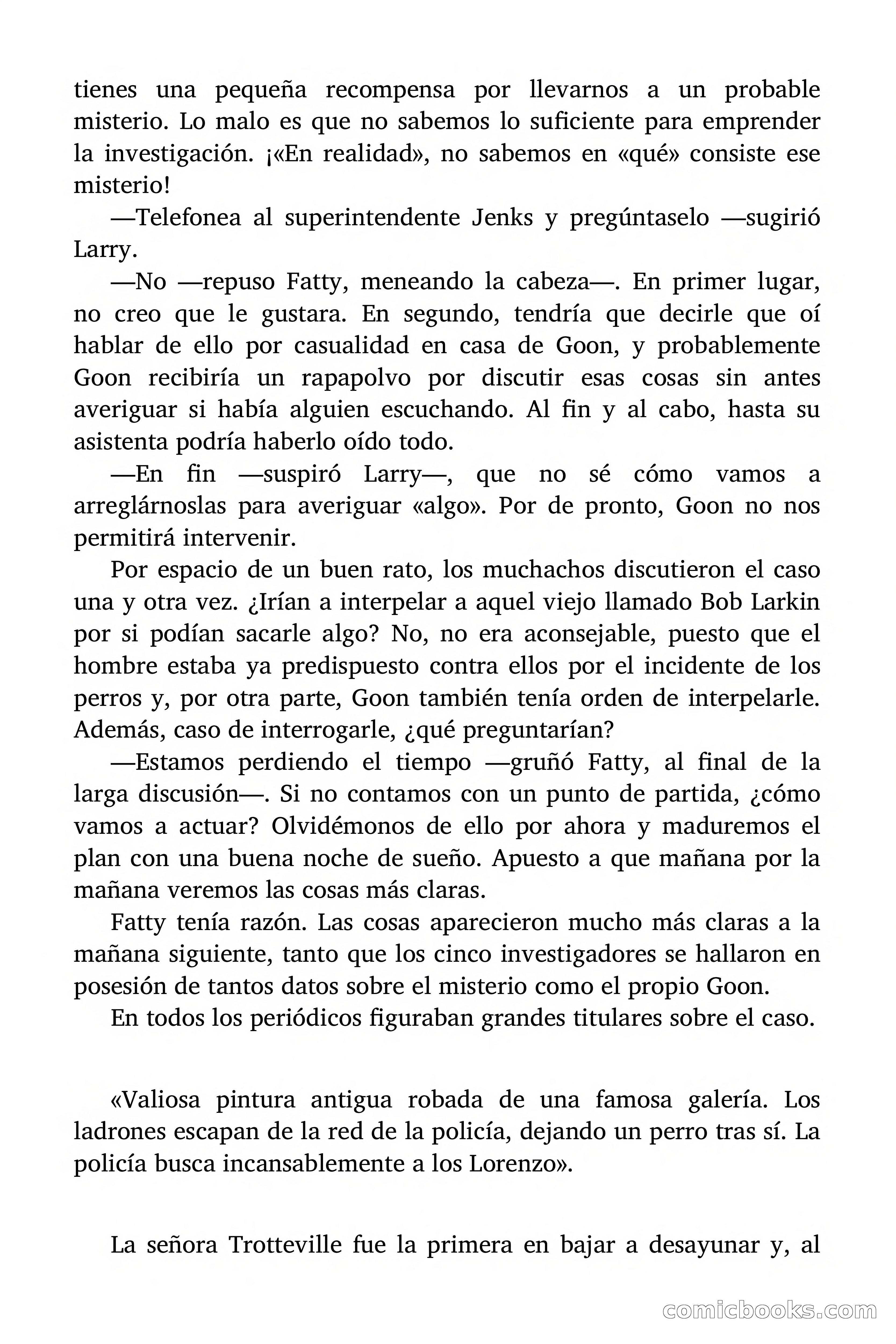 Misterio del cuadro robado — page 35 of 174