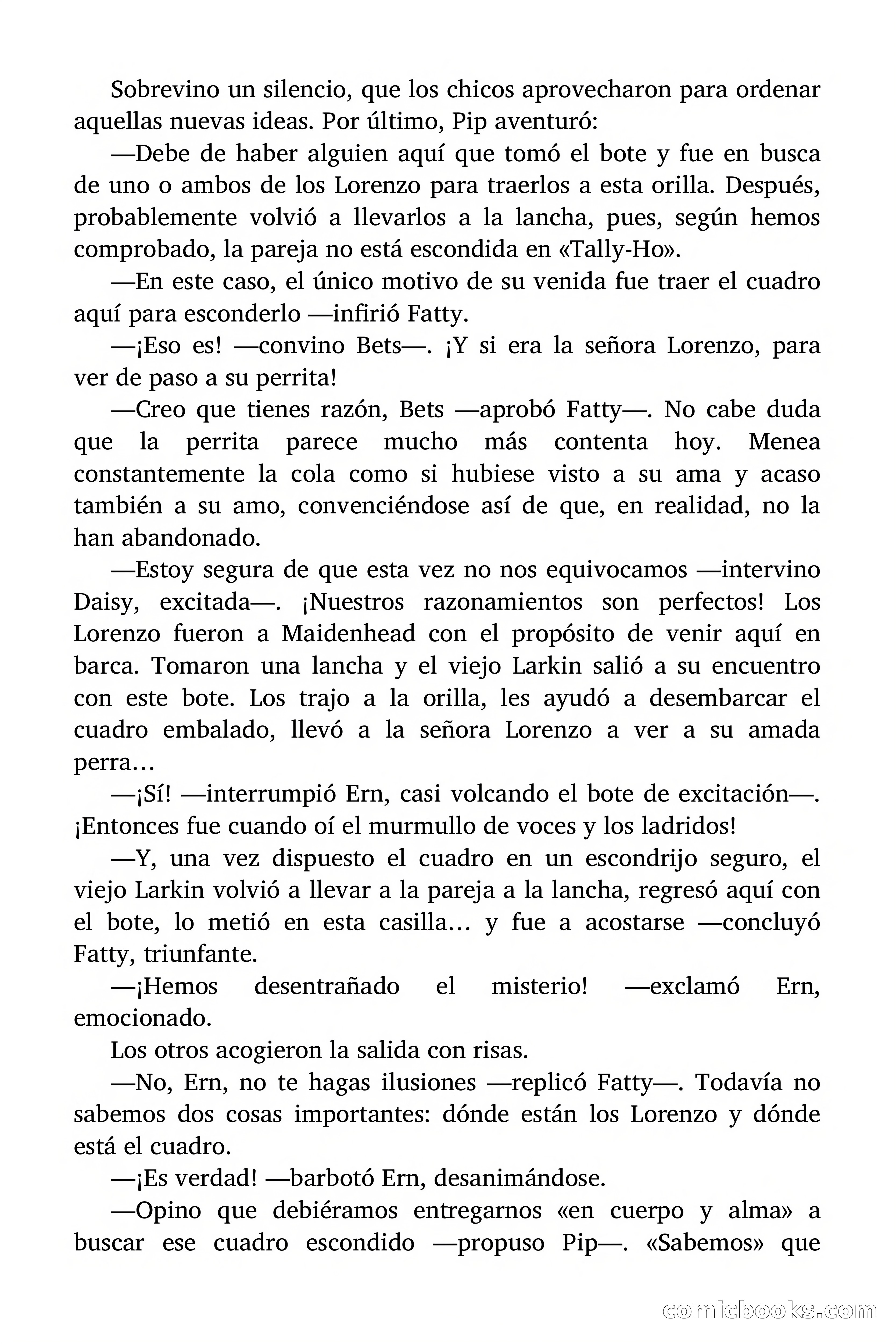 Misterio del cuadro robado — page 128 of 174