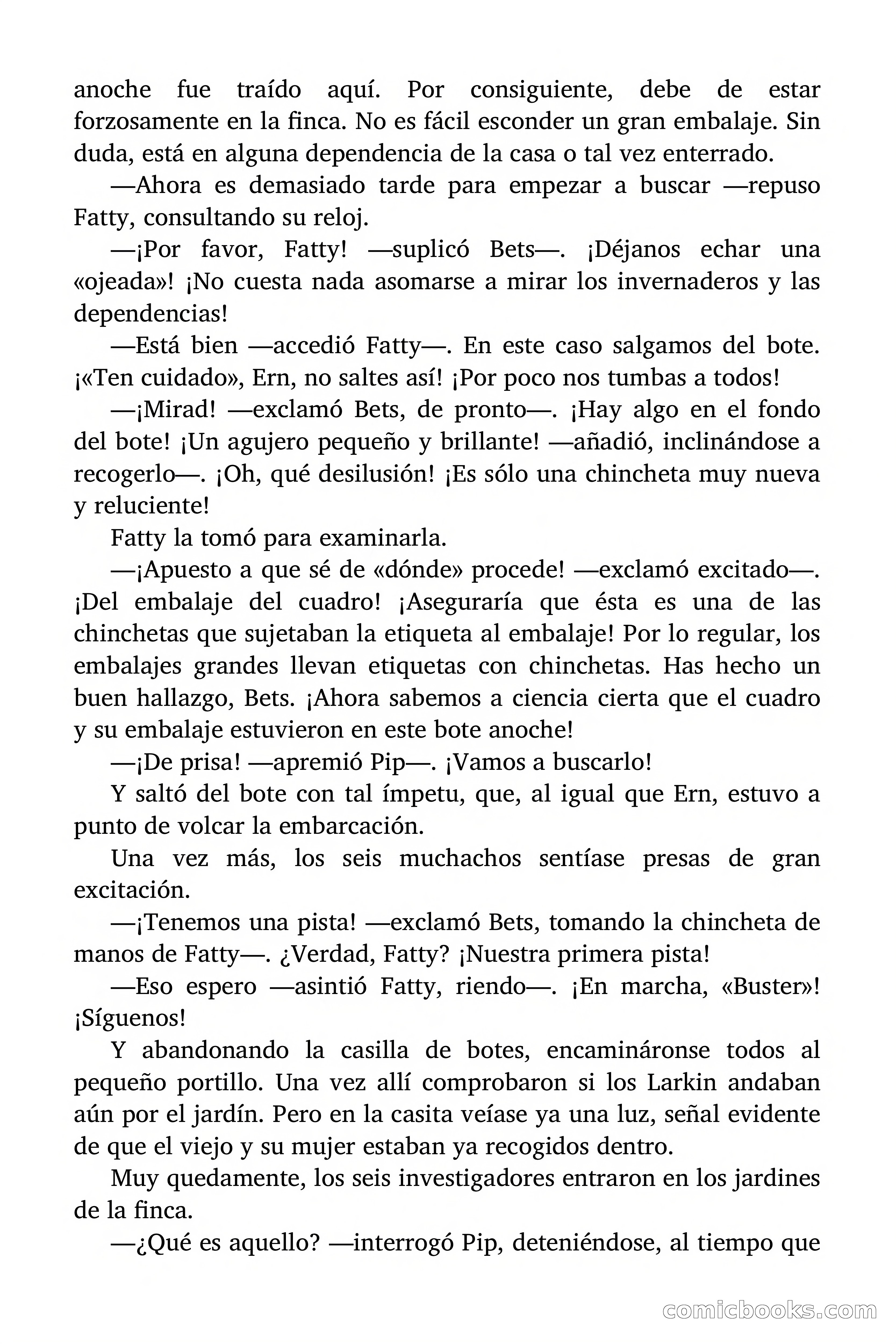 Misterio del cuadro robado — page 129 of 174