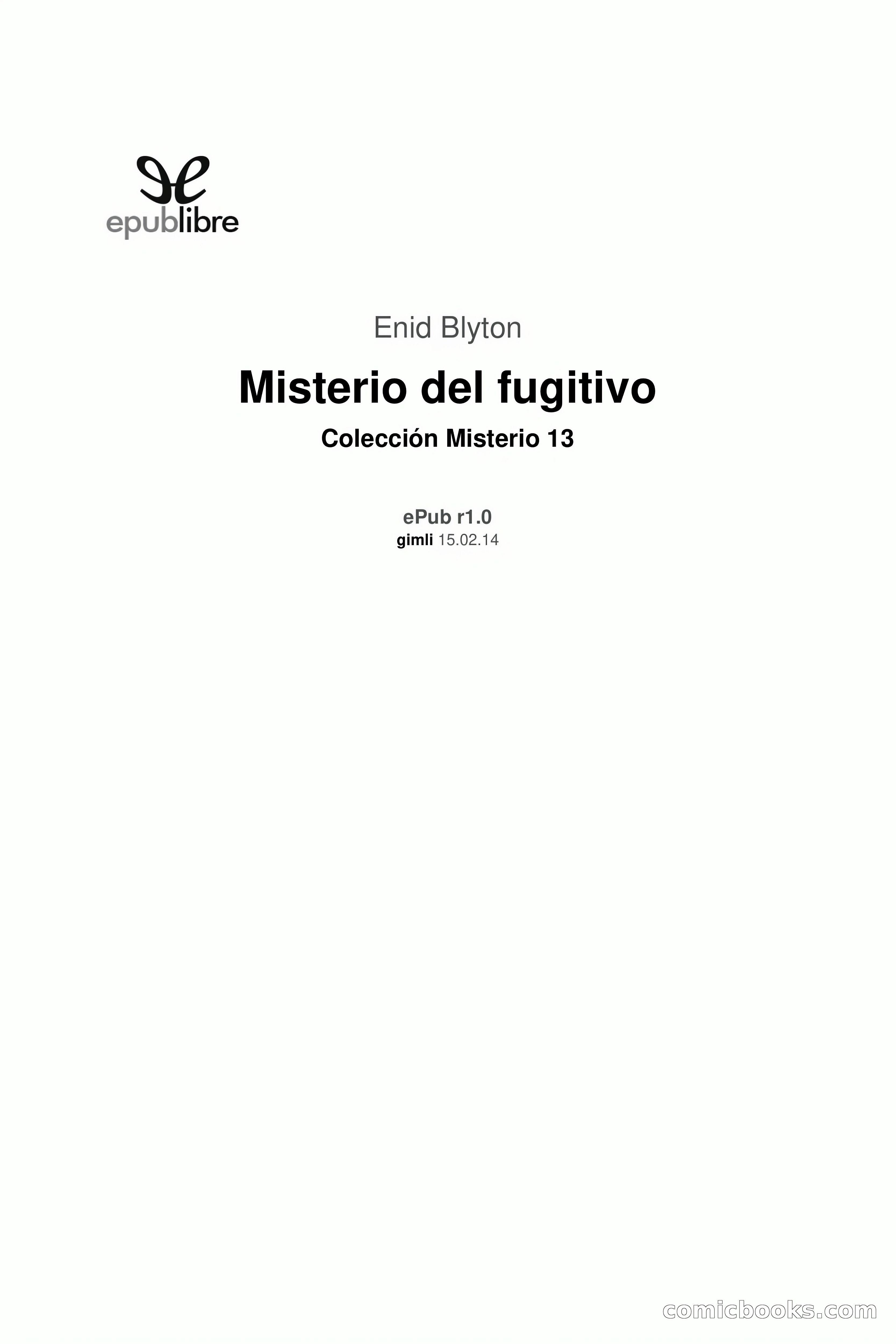 Misterio del Fugitivo — page 3 of 153