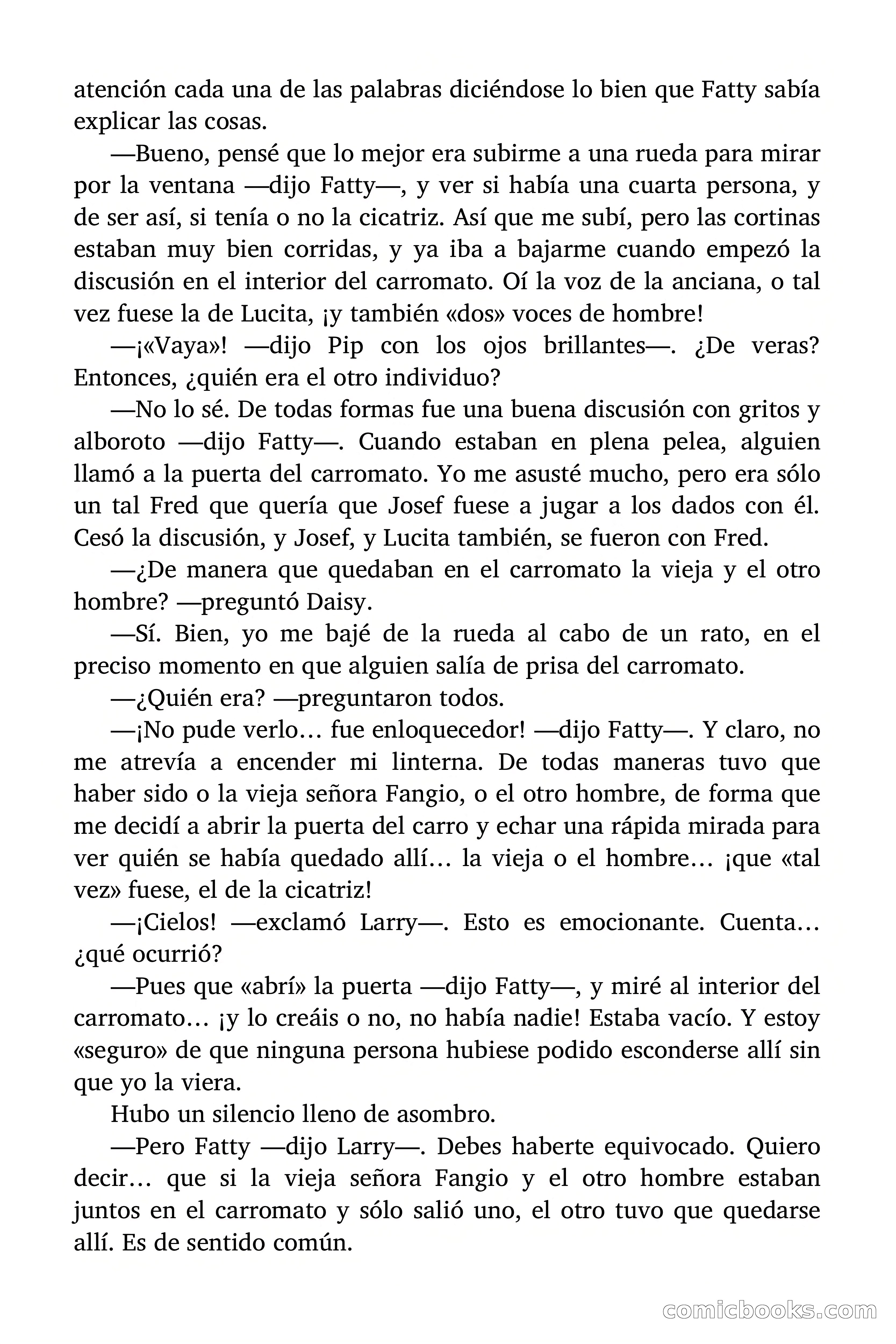 Misterio del Fugitivo — page 118 of 153