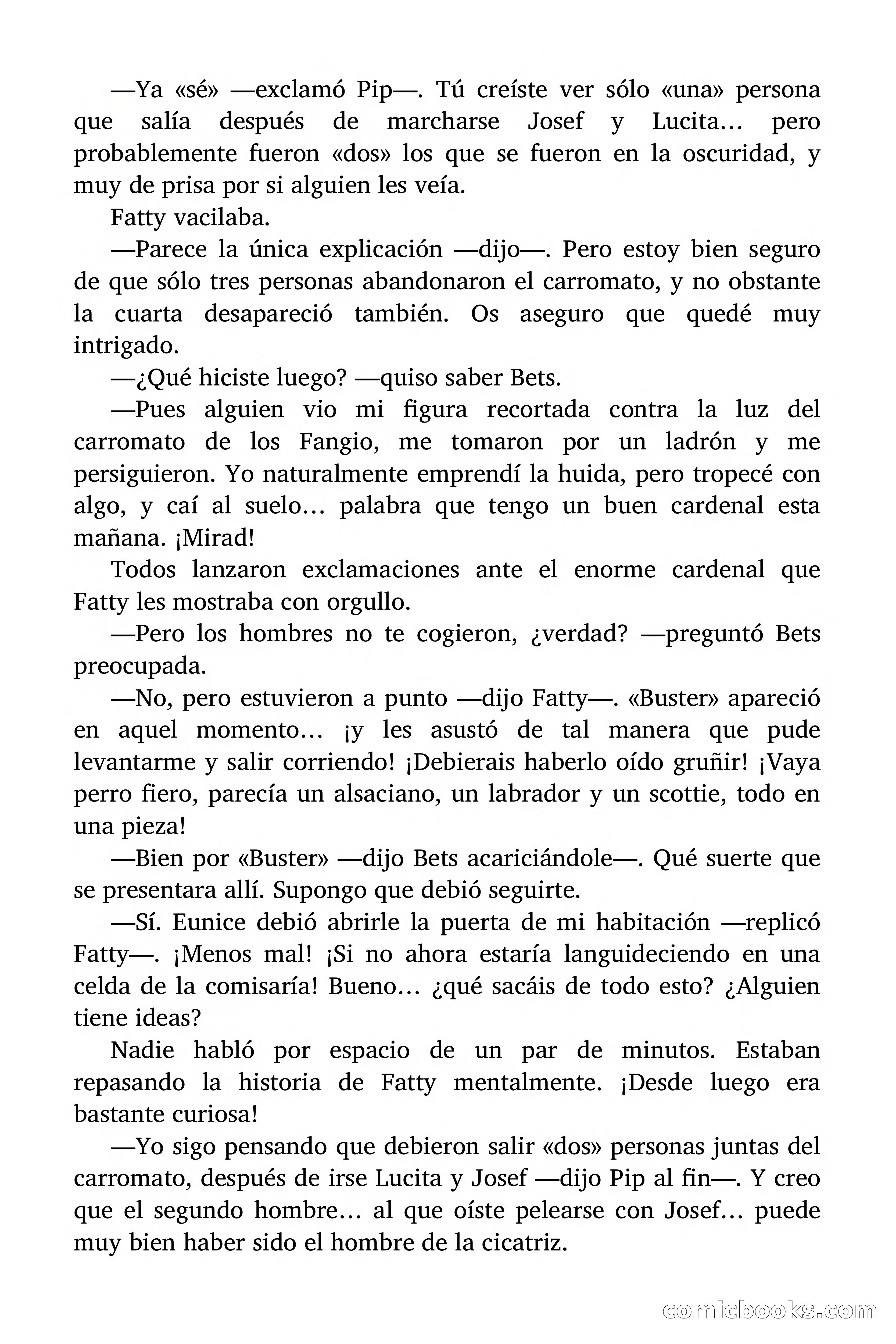 Misterio del Fugitivo — page 119 of 153