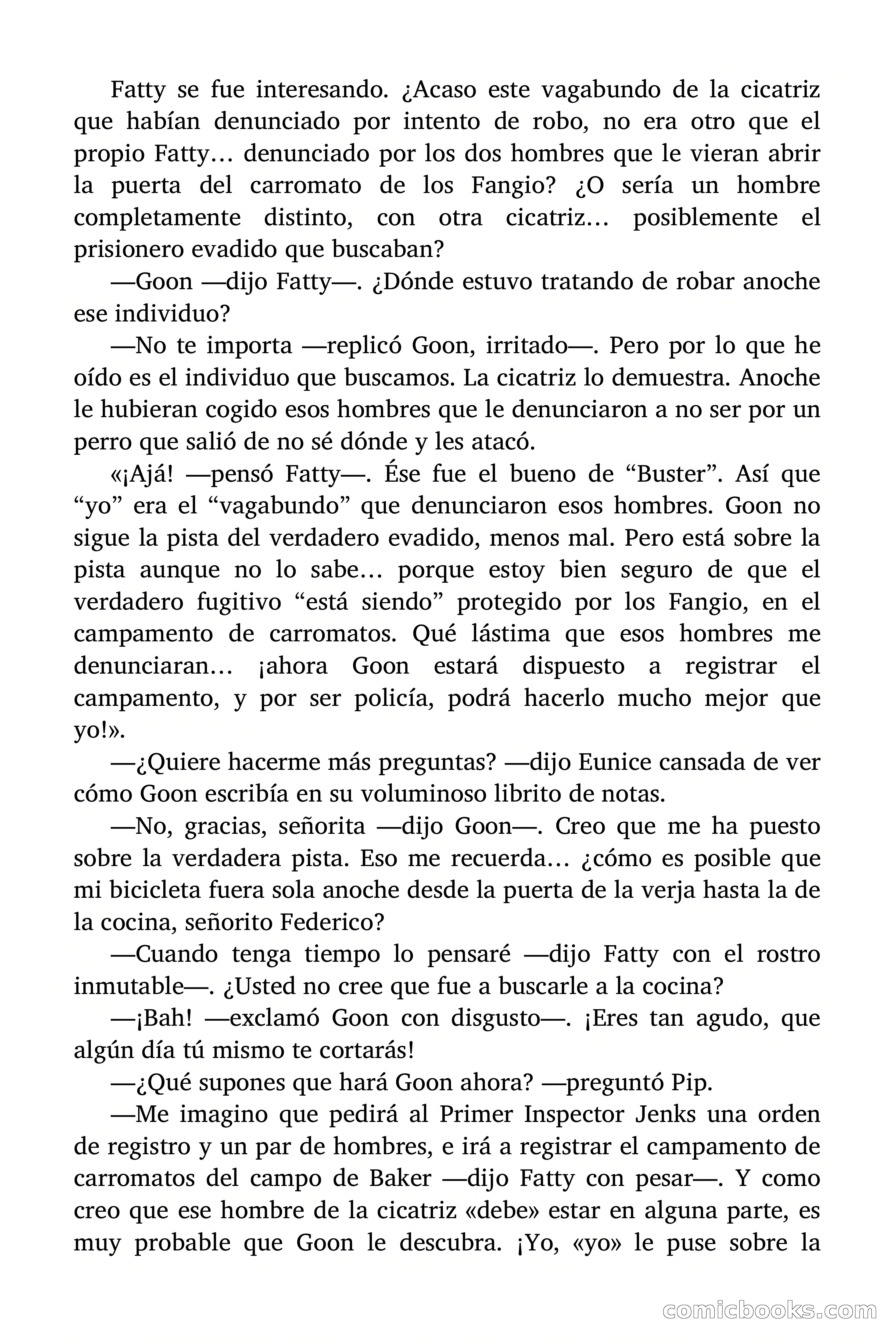 Misterio del Fugitivo — page 123 of 153