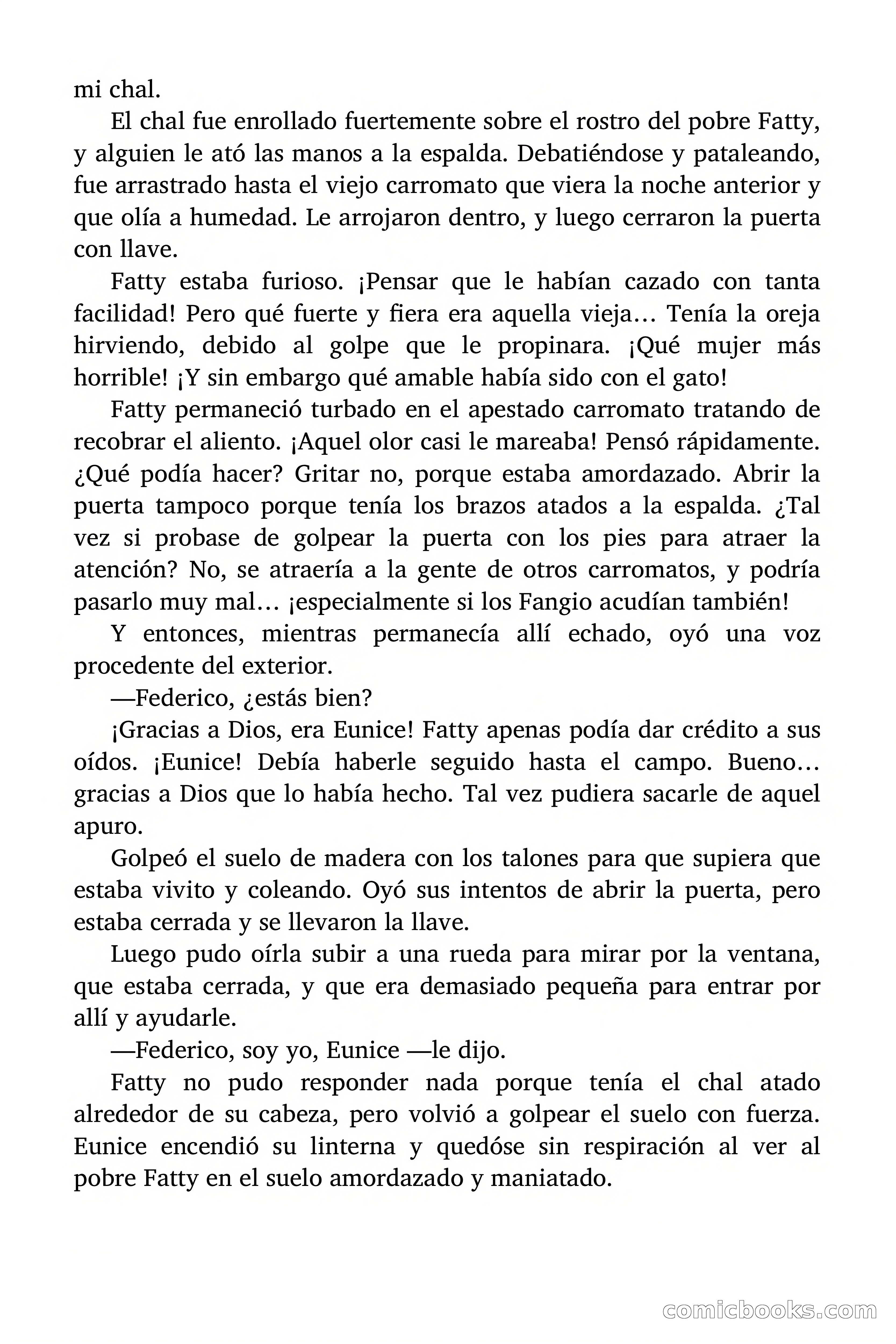 Misterio del Fugitivo — page 135 of 153