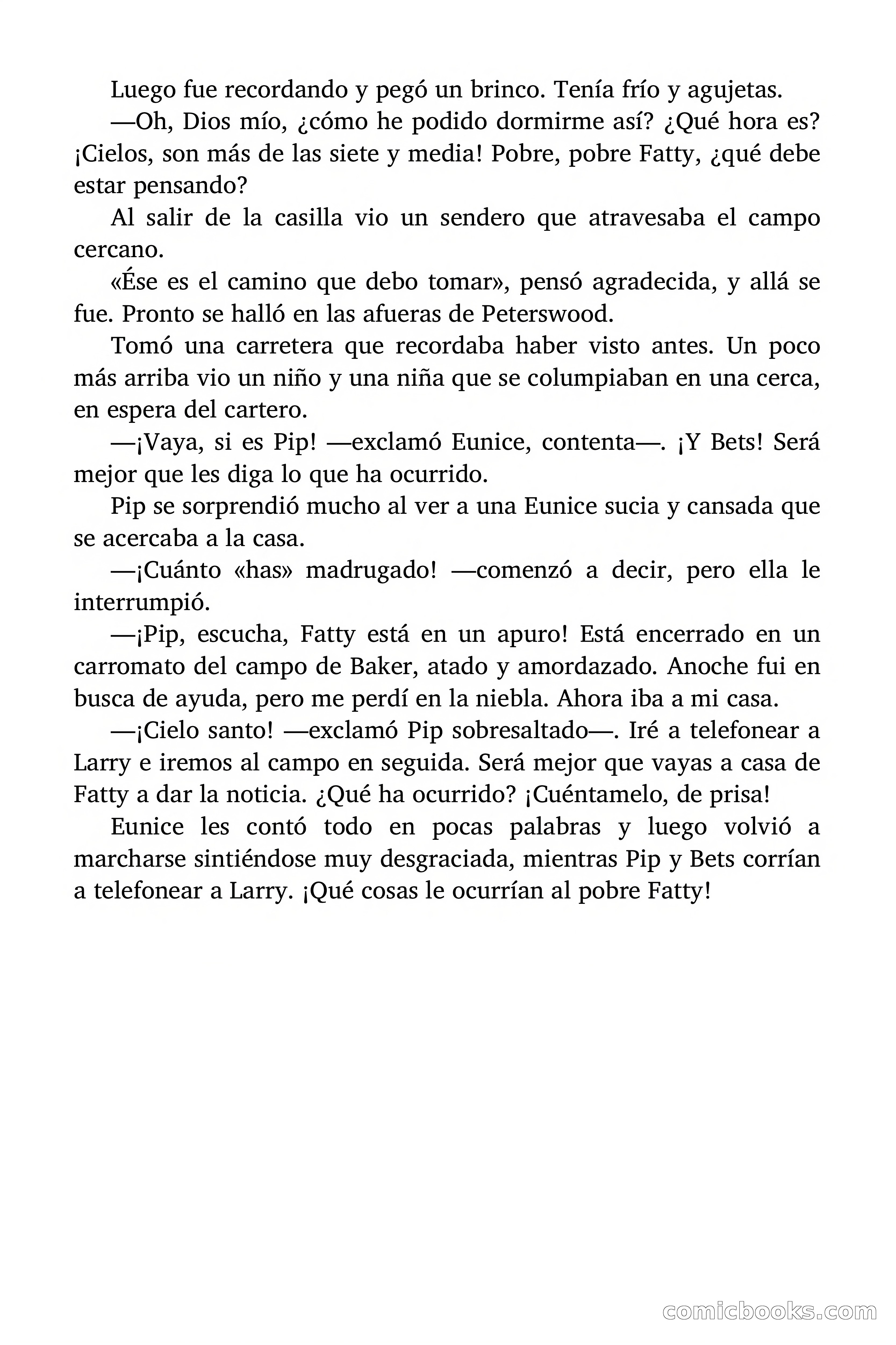 Misterio del Fugitivo — page 139 of 153