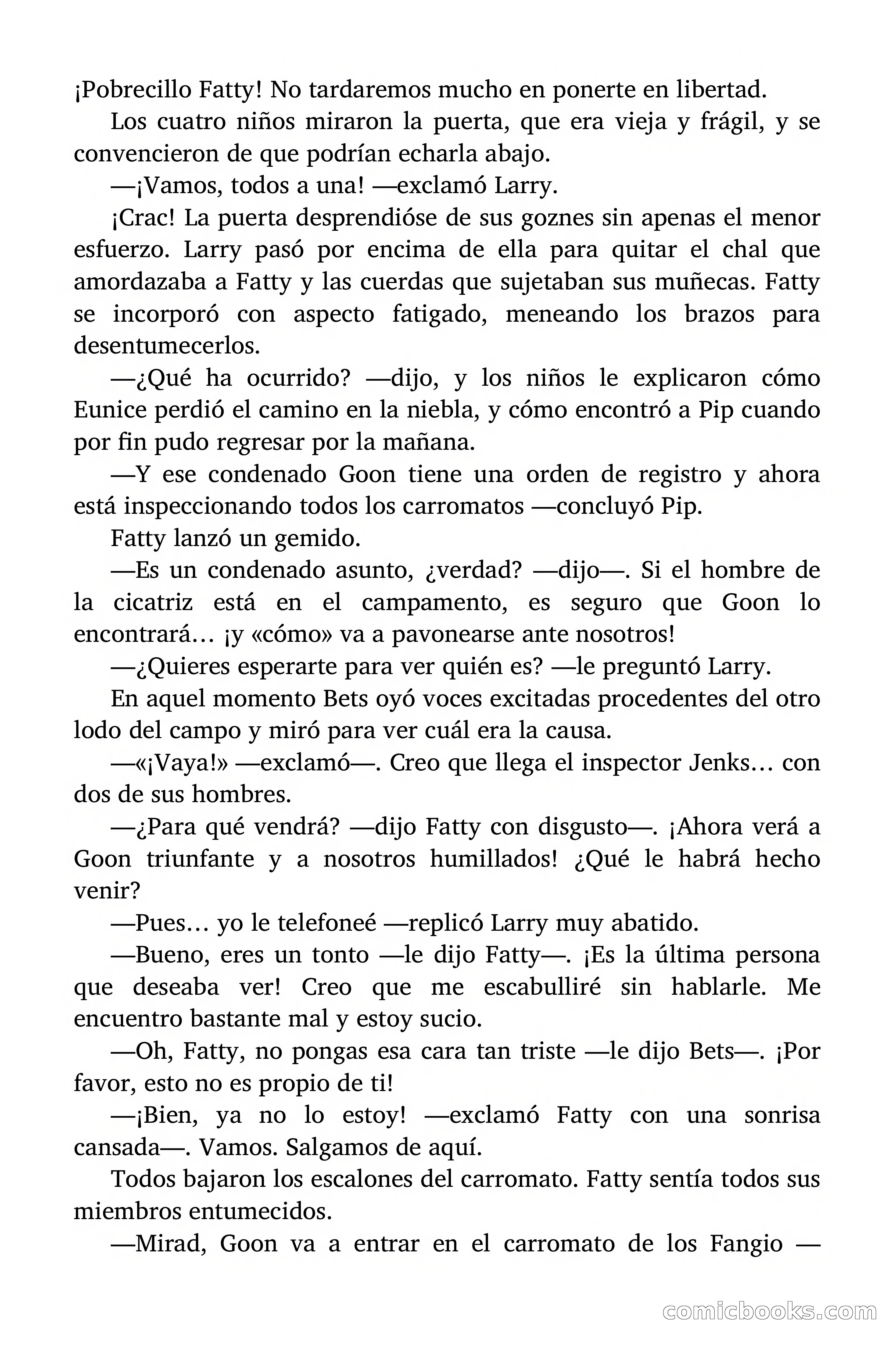 Misterio del Fugitivo — page 142 of 153