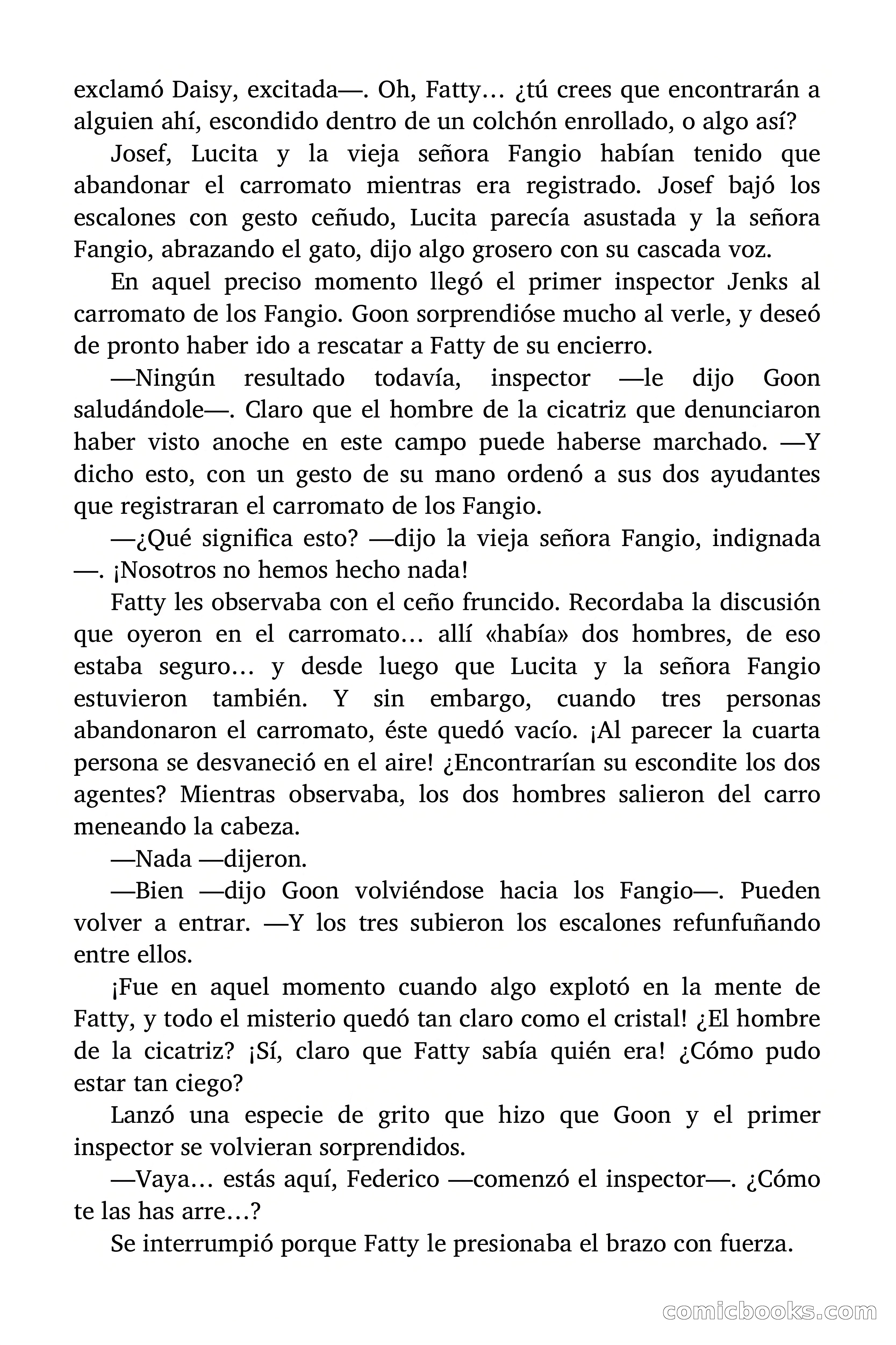 Misterio del Fugitivo — page 143 of 153