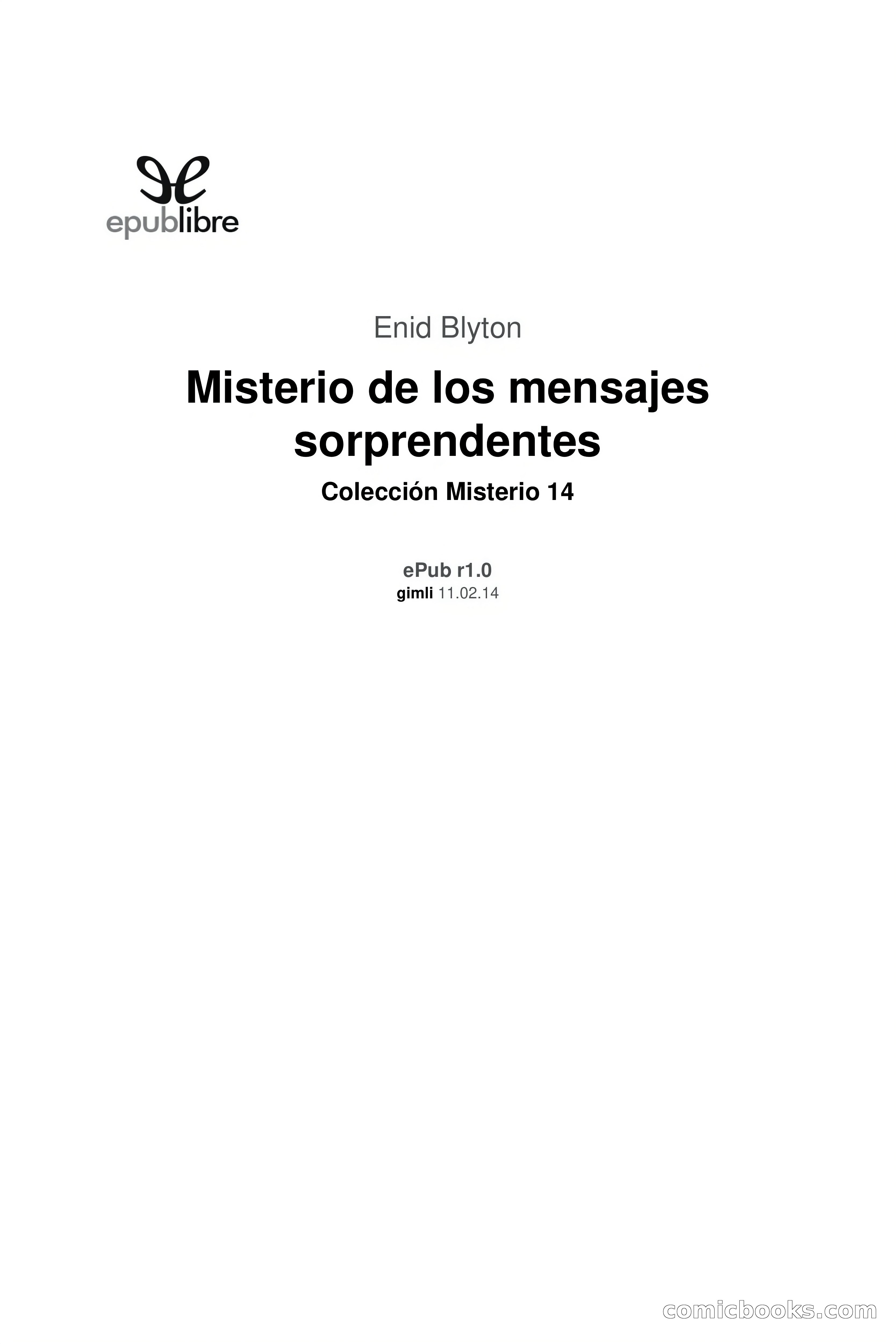 Misterio de los mensajes sorprendentes — page 3 of 175