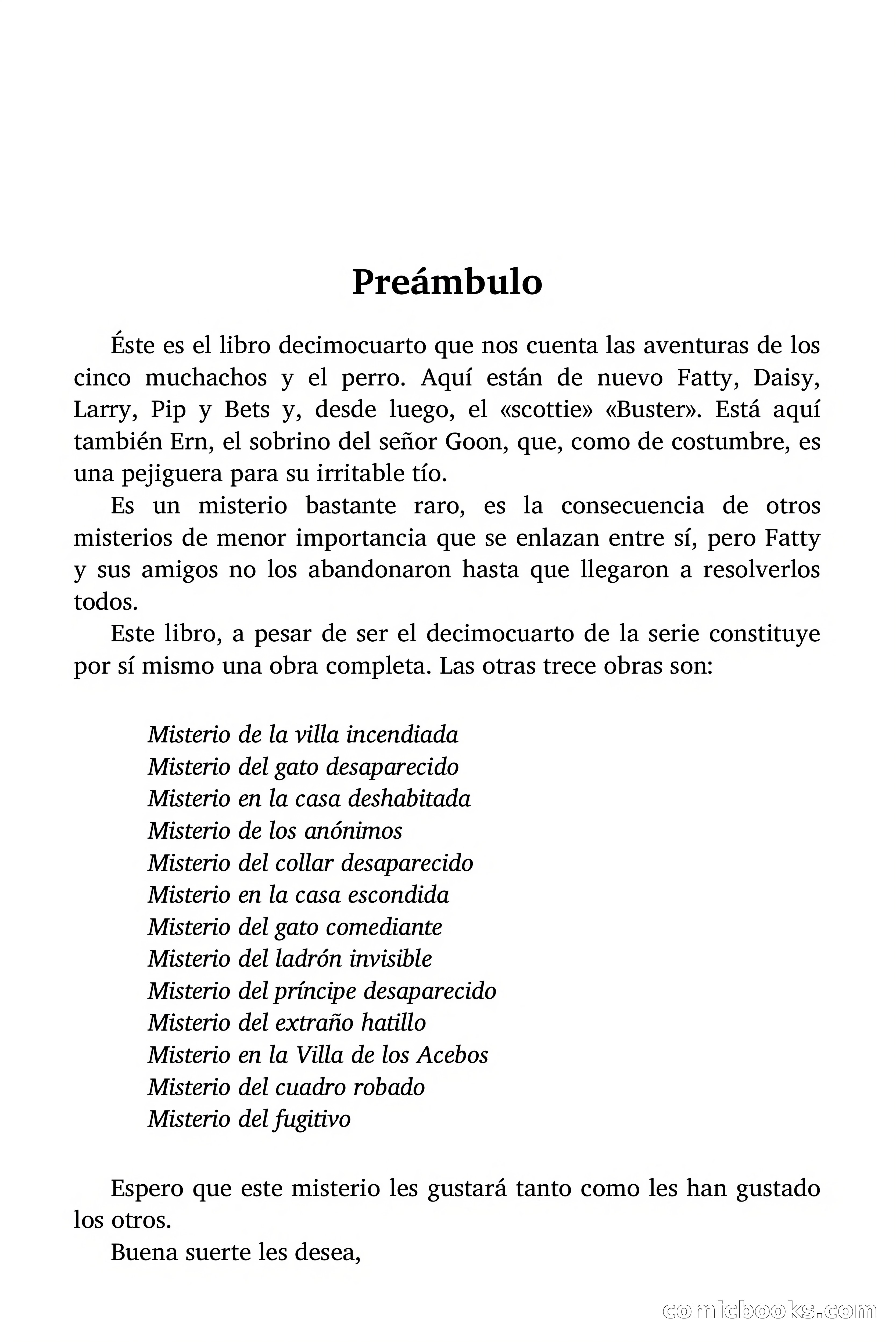 Misterio de los mensajes sorprendentes — page 5 of 175