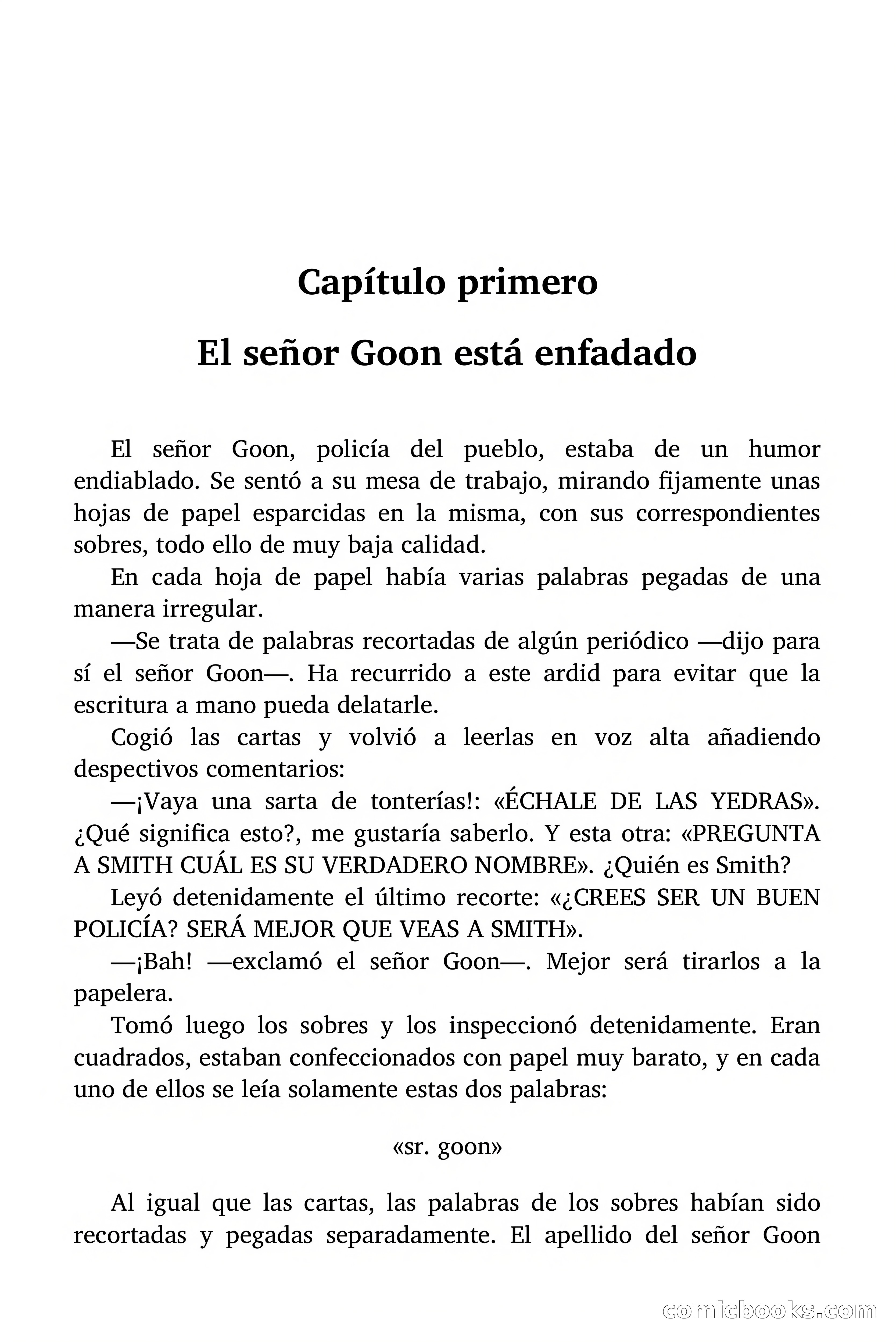 Misterio de los mensajes sorprendentes — page 7 of 175