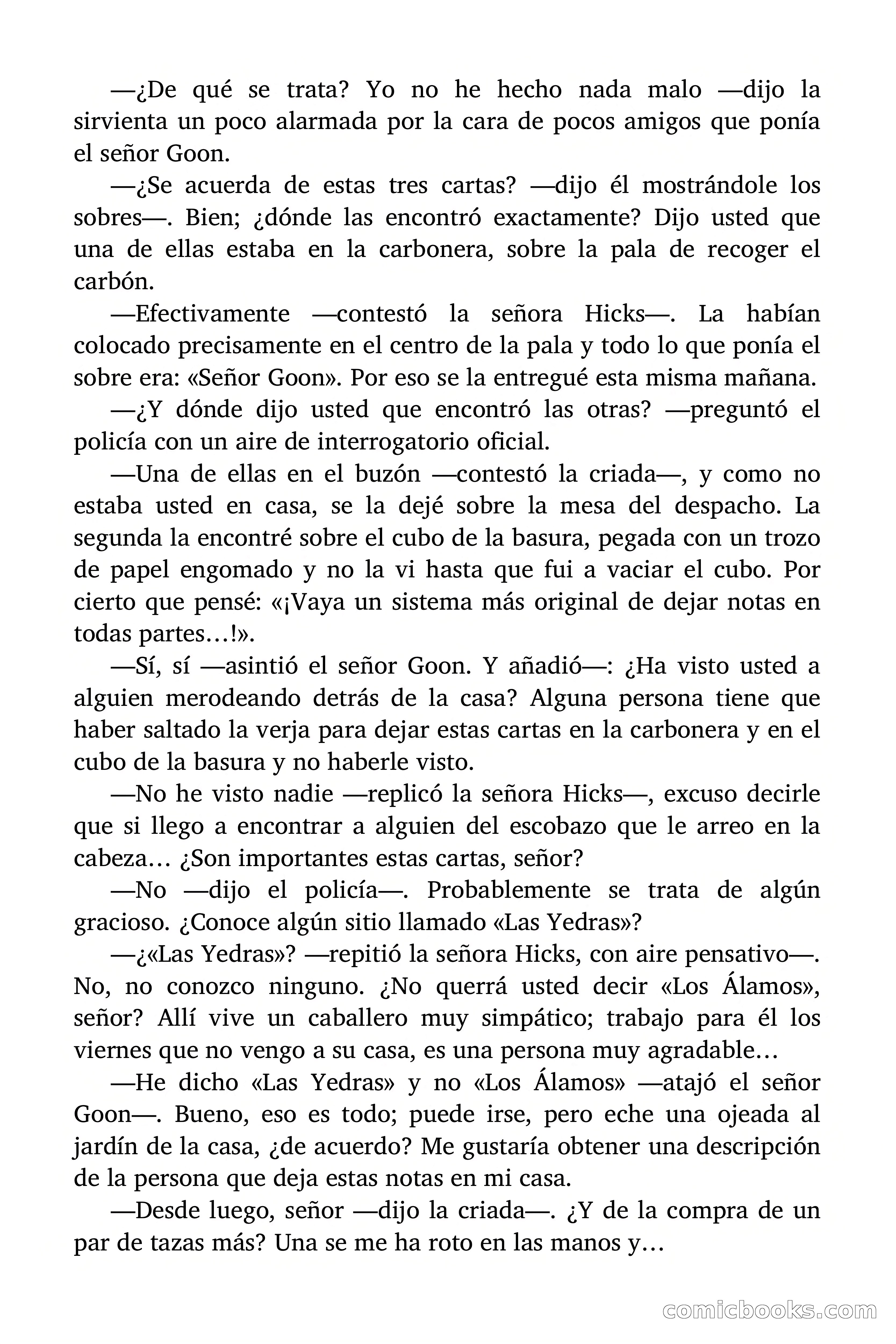 Misterio de los mensajes sorprendentes — page 9 of 175
