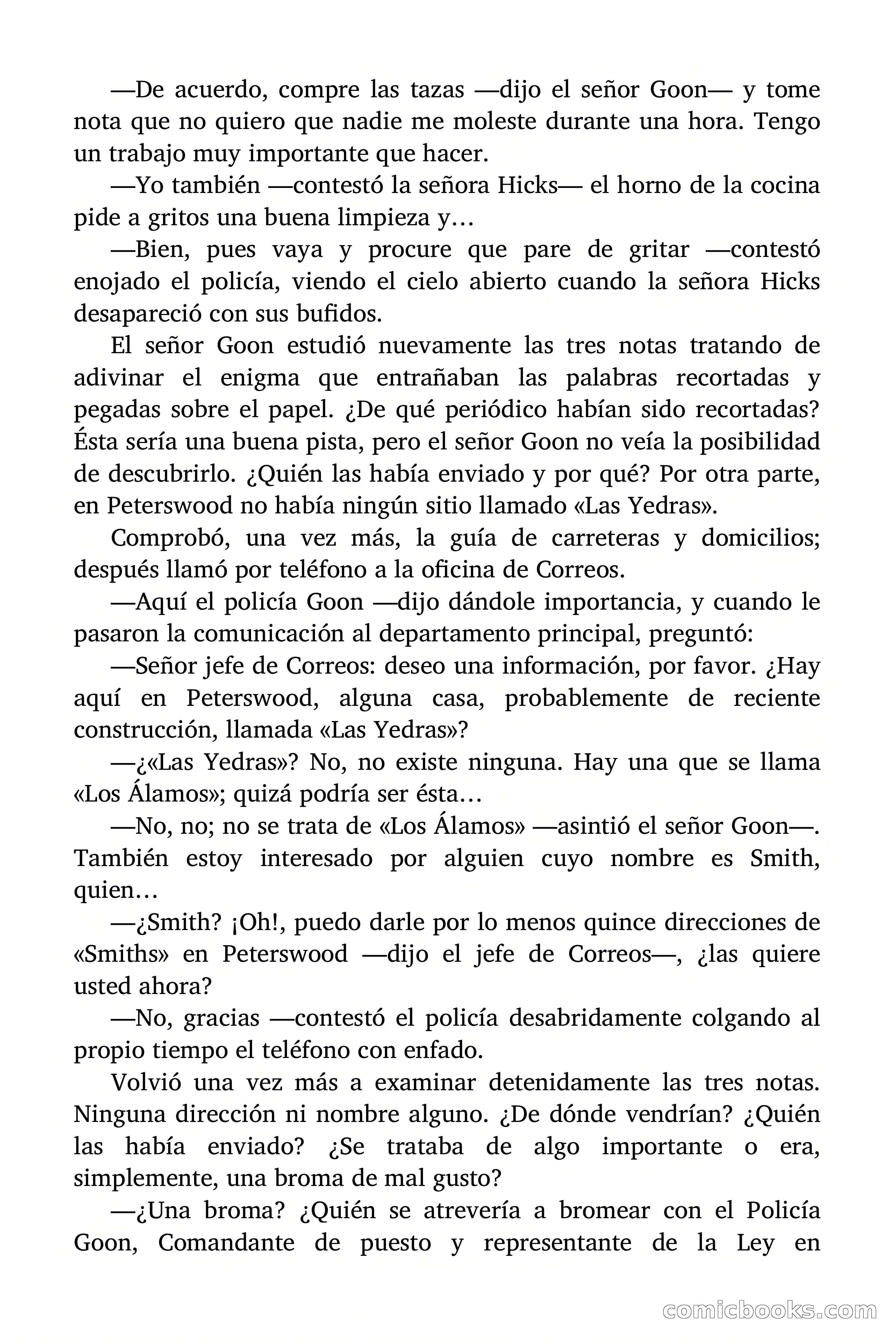Misterio de los mensajes sorprendentes — page 10 of 175