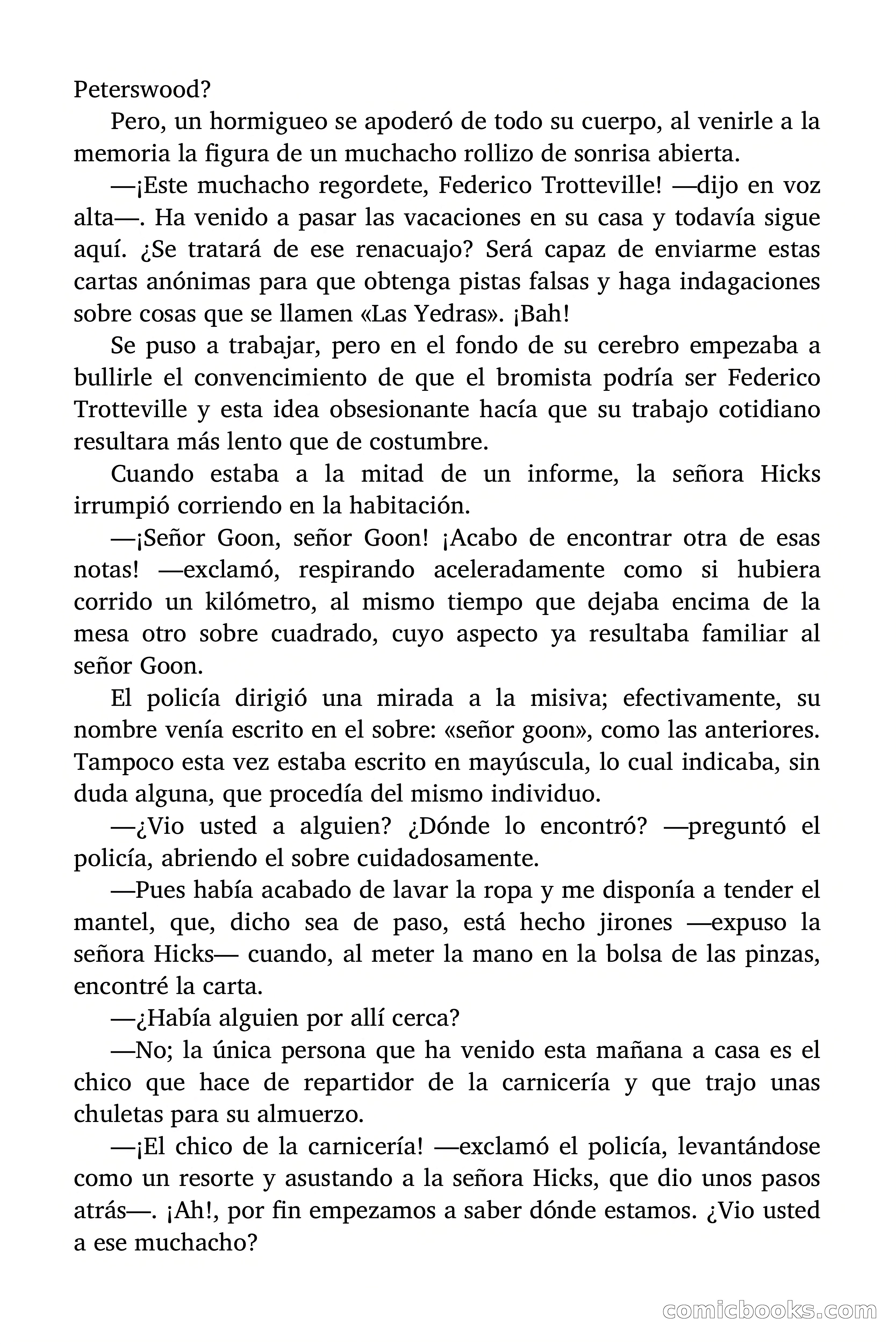 Misterio de los mensajes sorprendentes — page 11 of 175