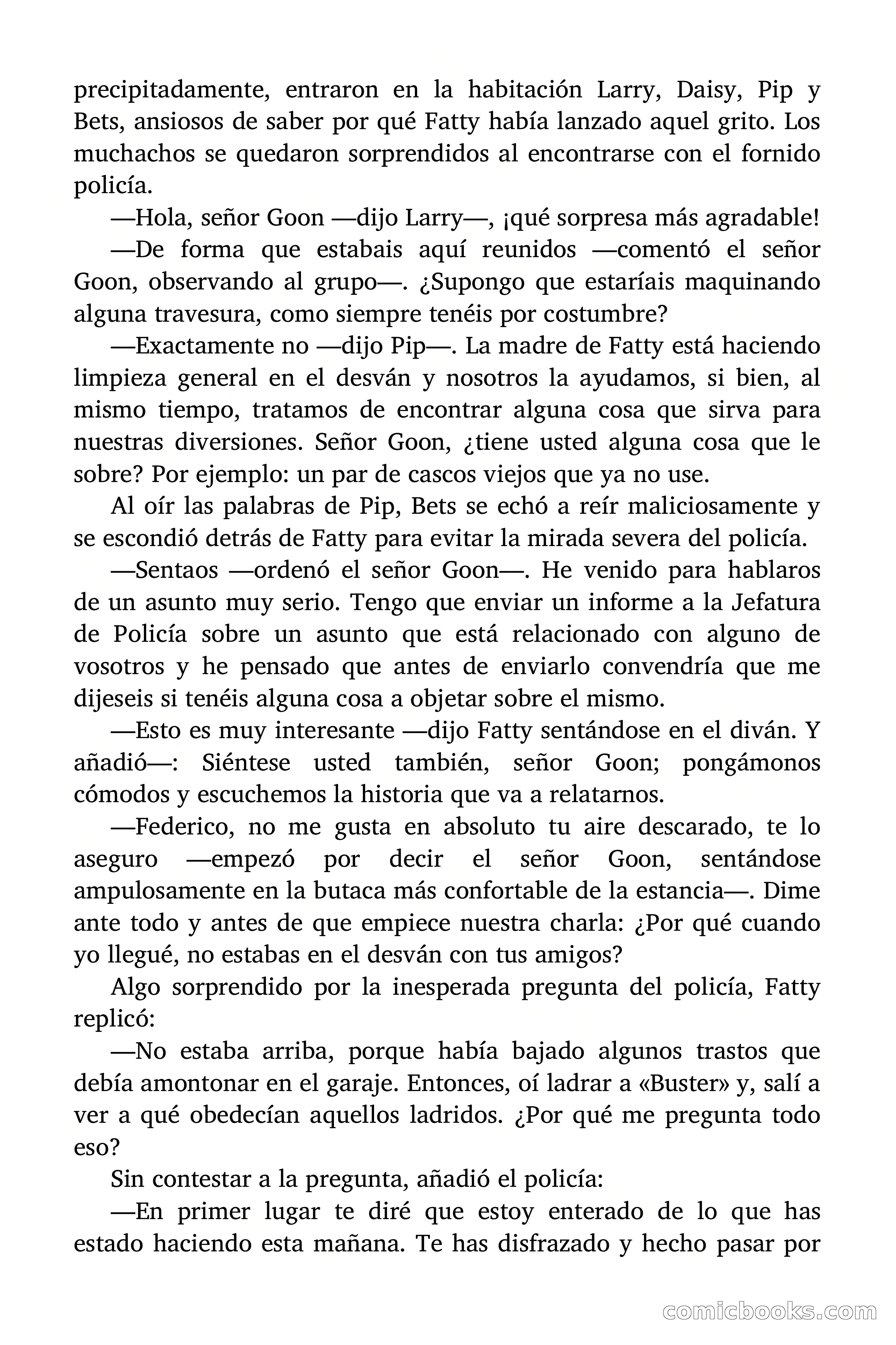 Misterio de los mensajes sorprendentes — page 15 of 175