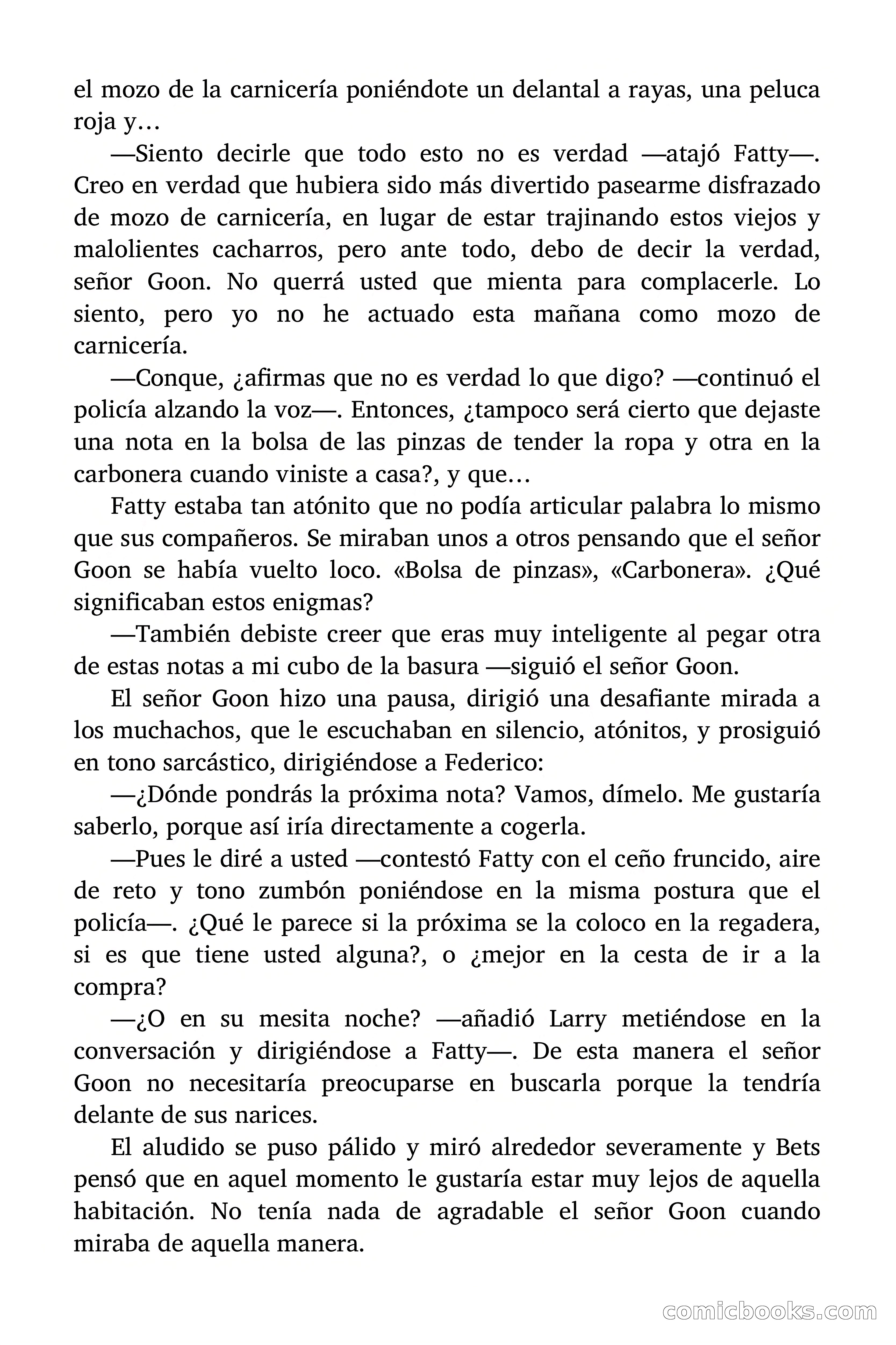 Misterio de los mensajes sorprendentes — page 16 of 175
