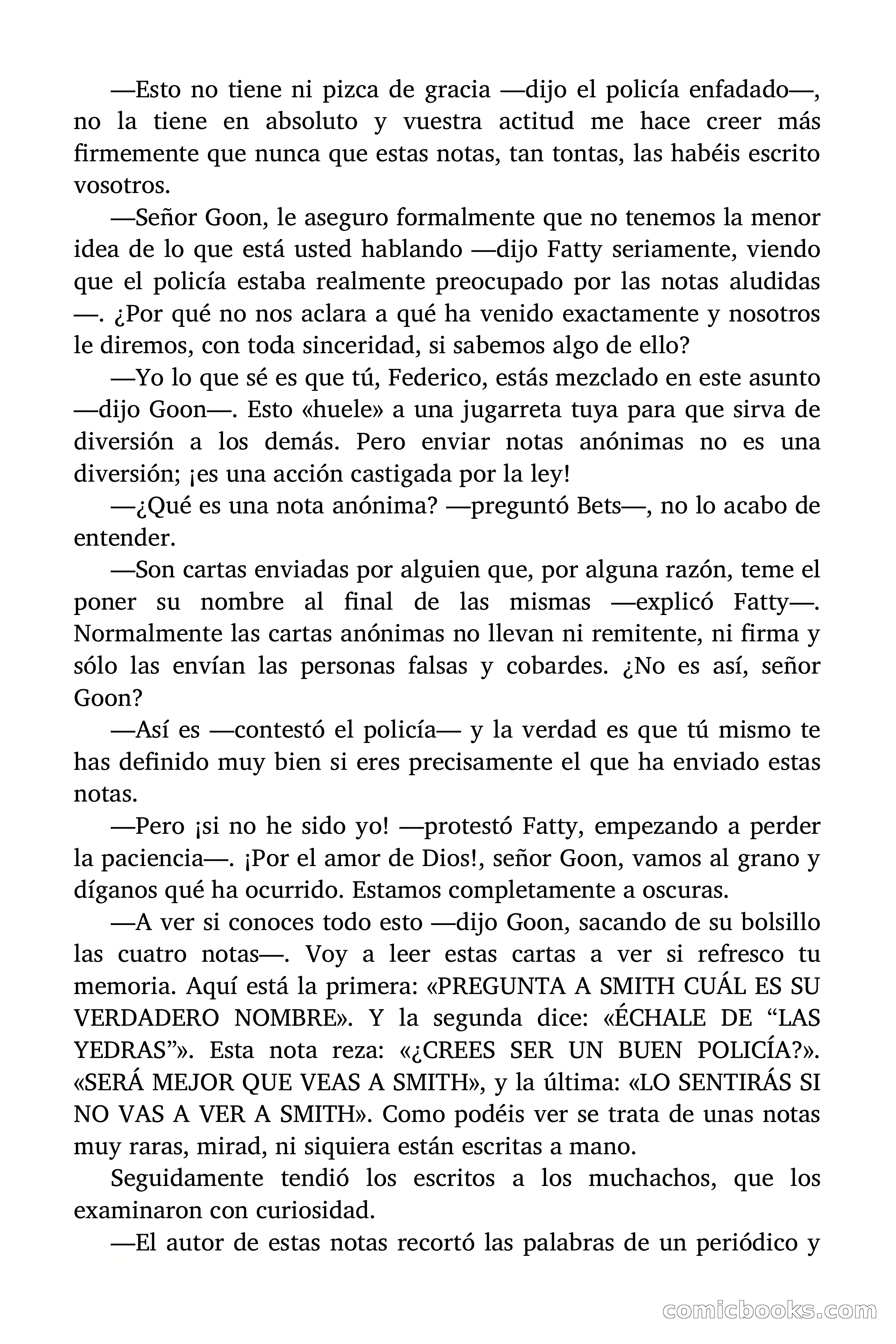 Misterio de los mensajes sorprendentes — page 17 of 175