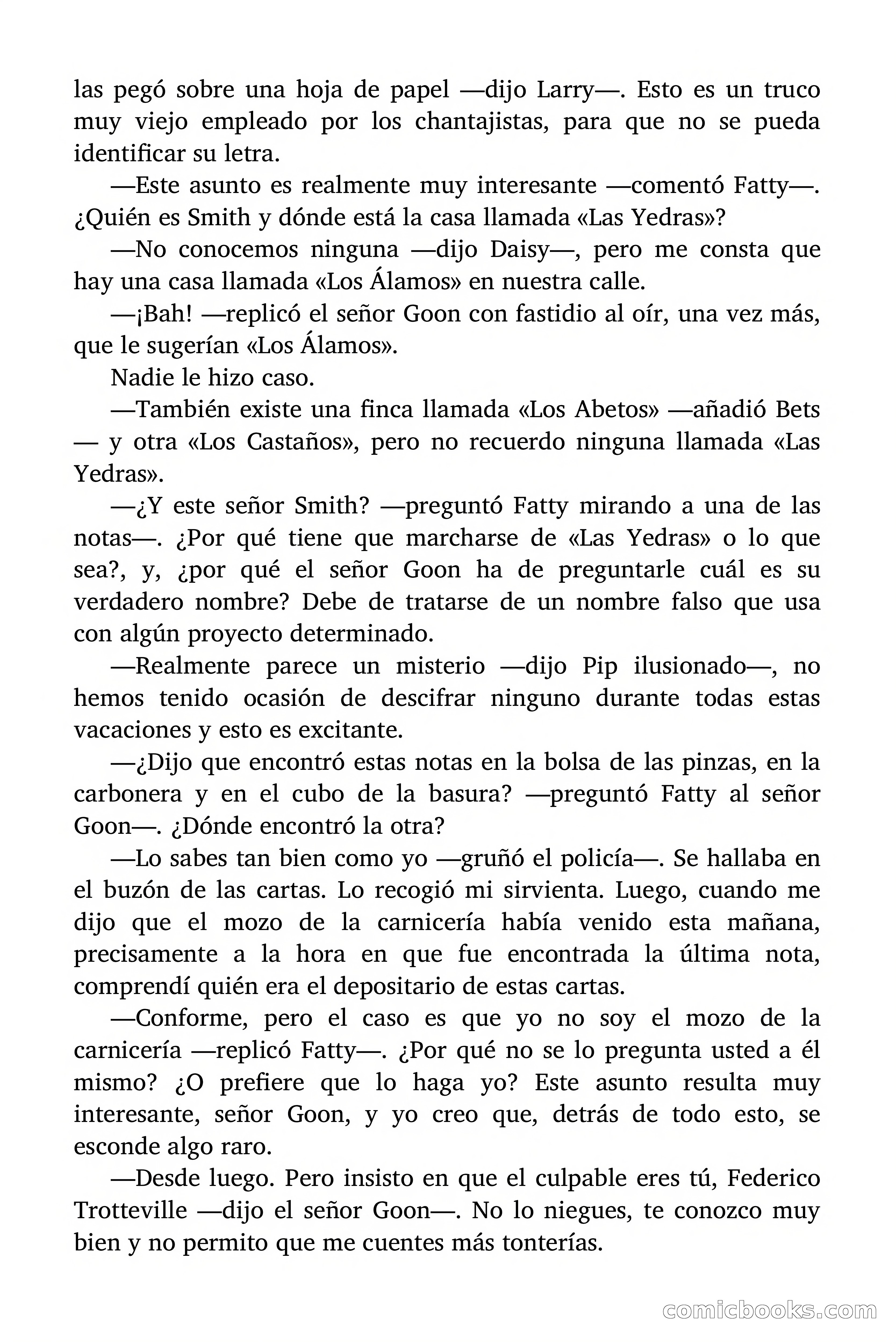 Misterio de los mensajes sorprendentes — page 18 of 175
