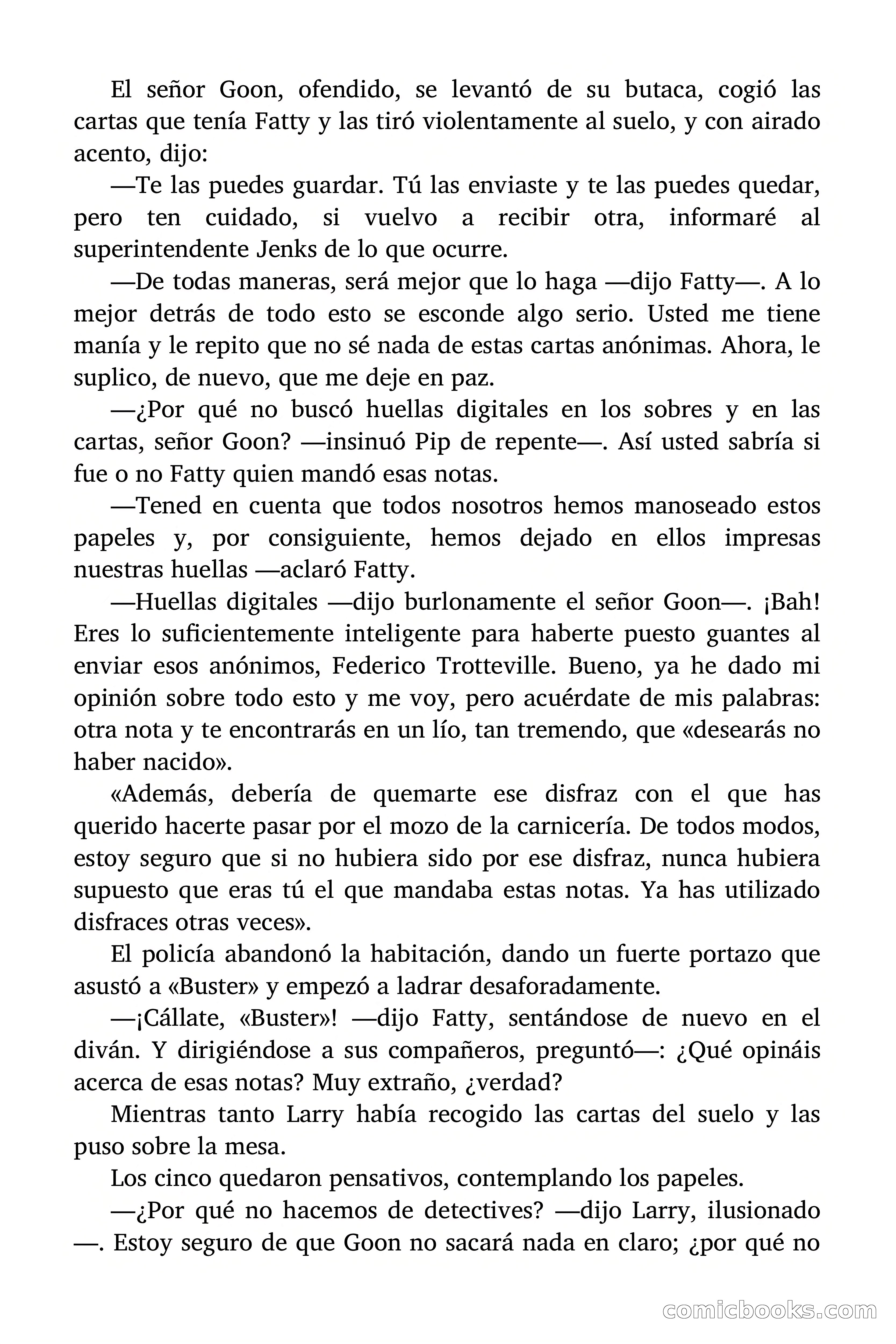 Misterio de los mensajes sorprendentes — page 20 of 175