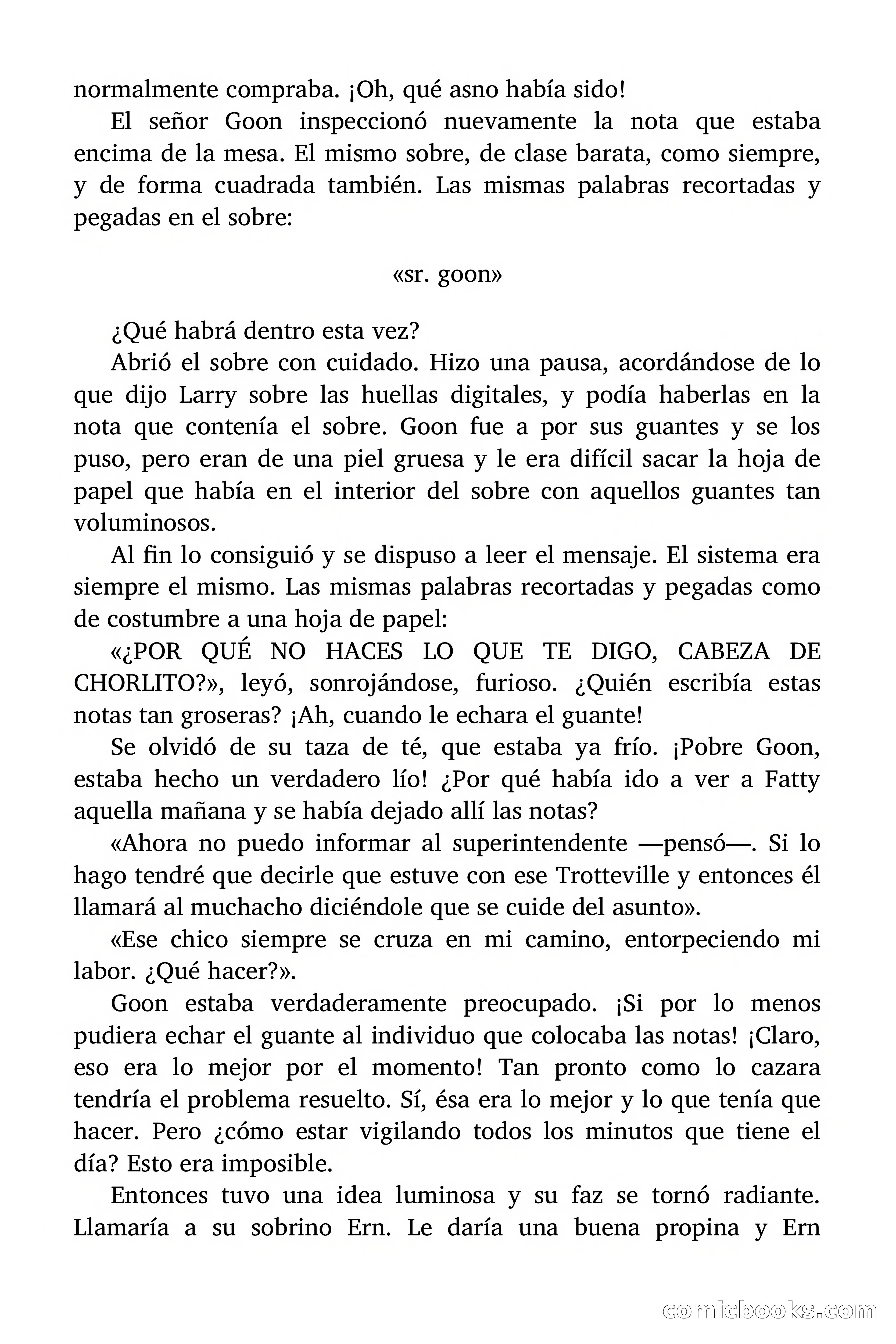 Misterio de los mensajes sorprendentes — page 25 of 175