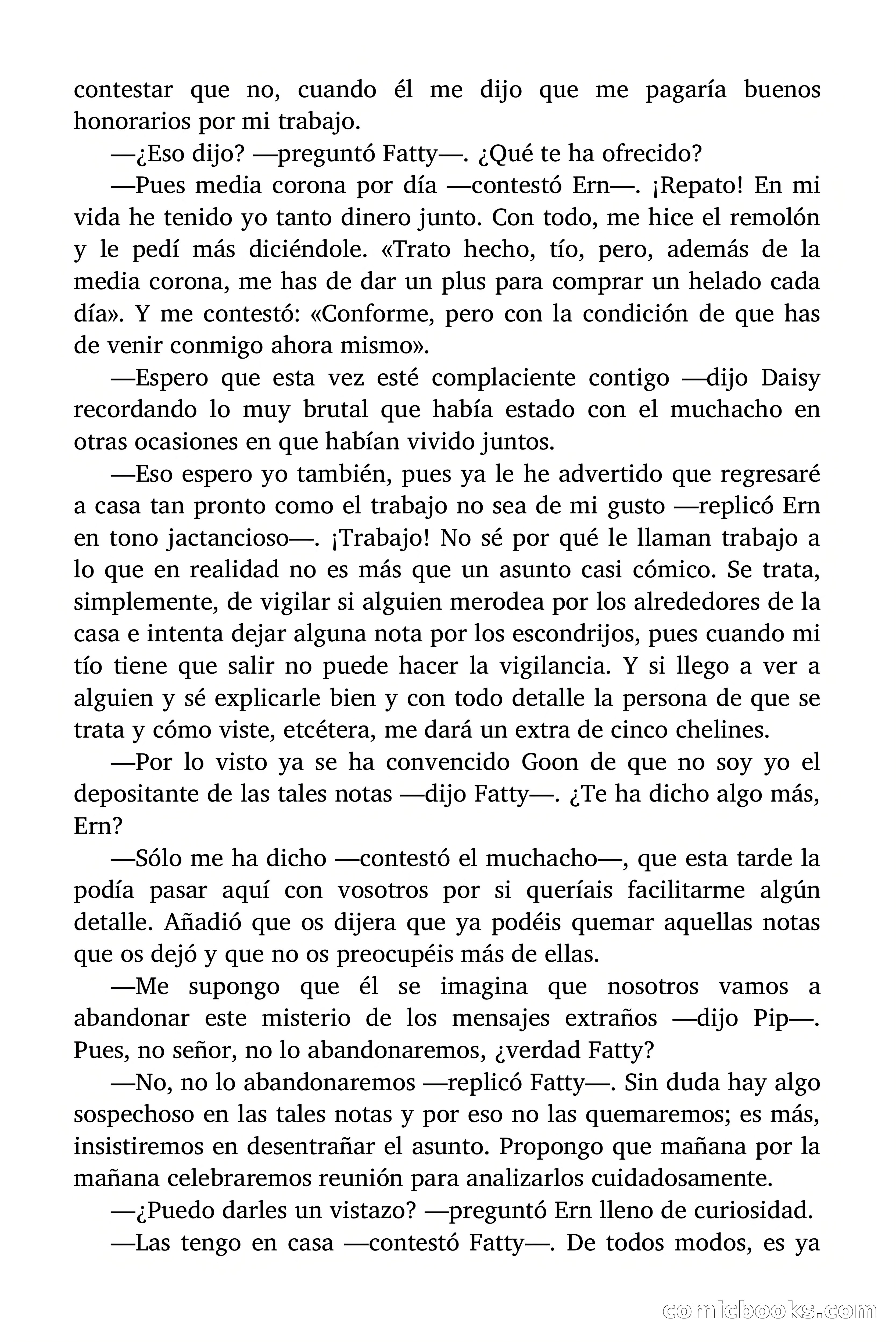 Misterio de los mensajes sorprendentes — page 30 of 175