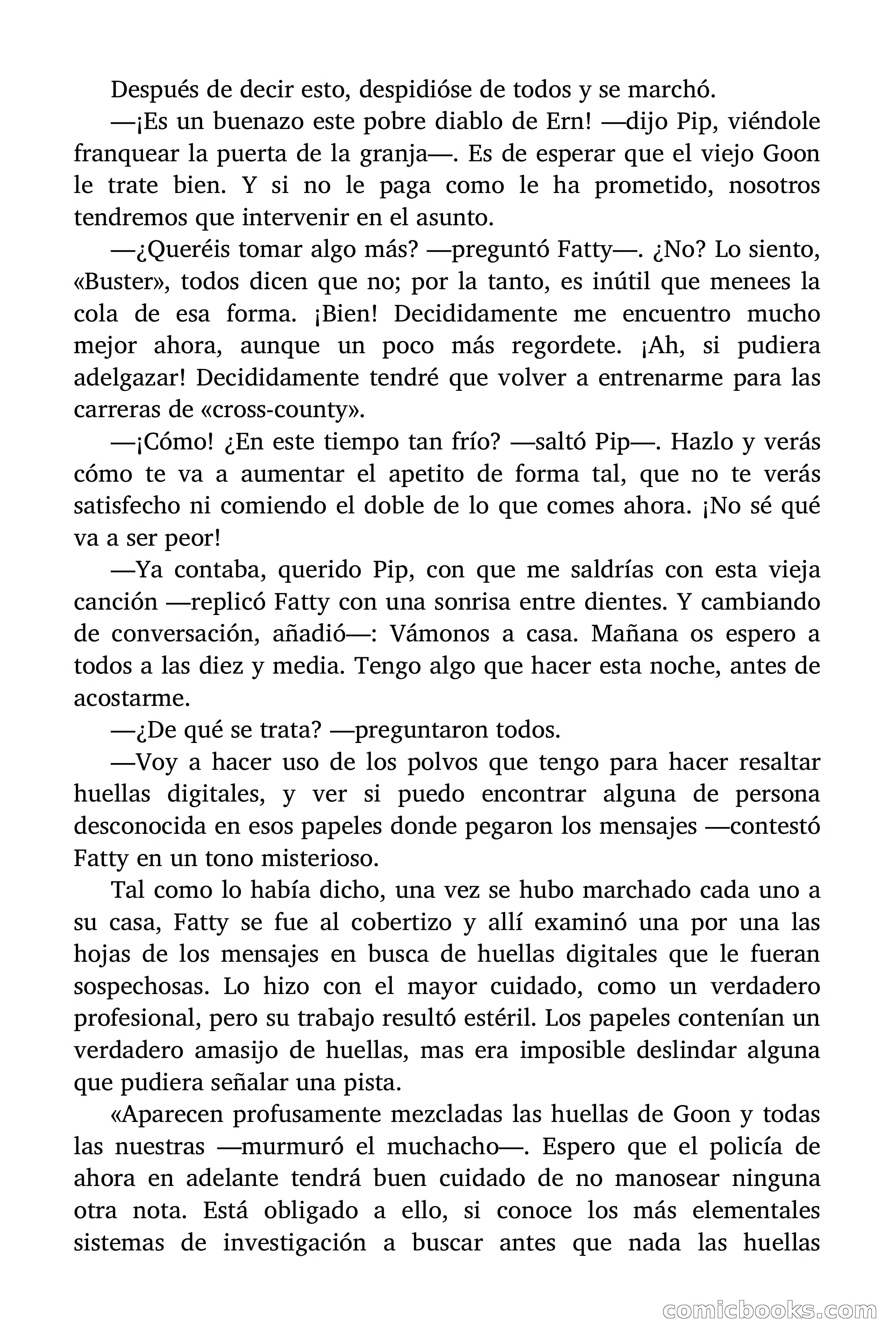 Misterio de los mensajes sorprendentes — page 34 of 175