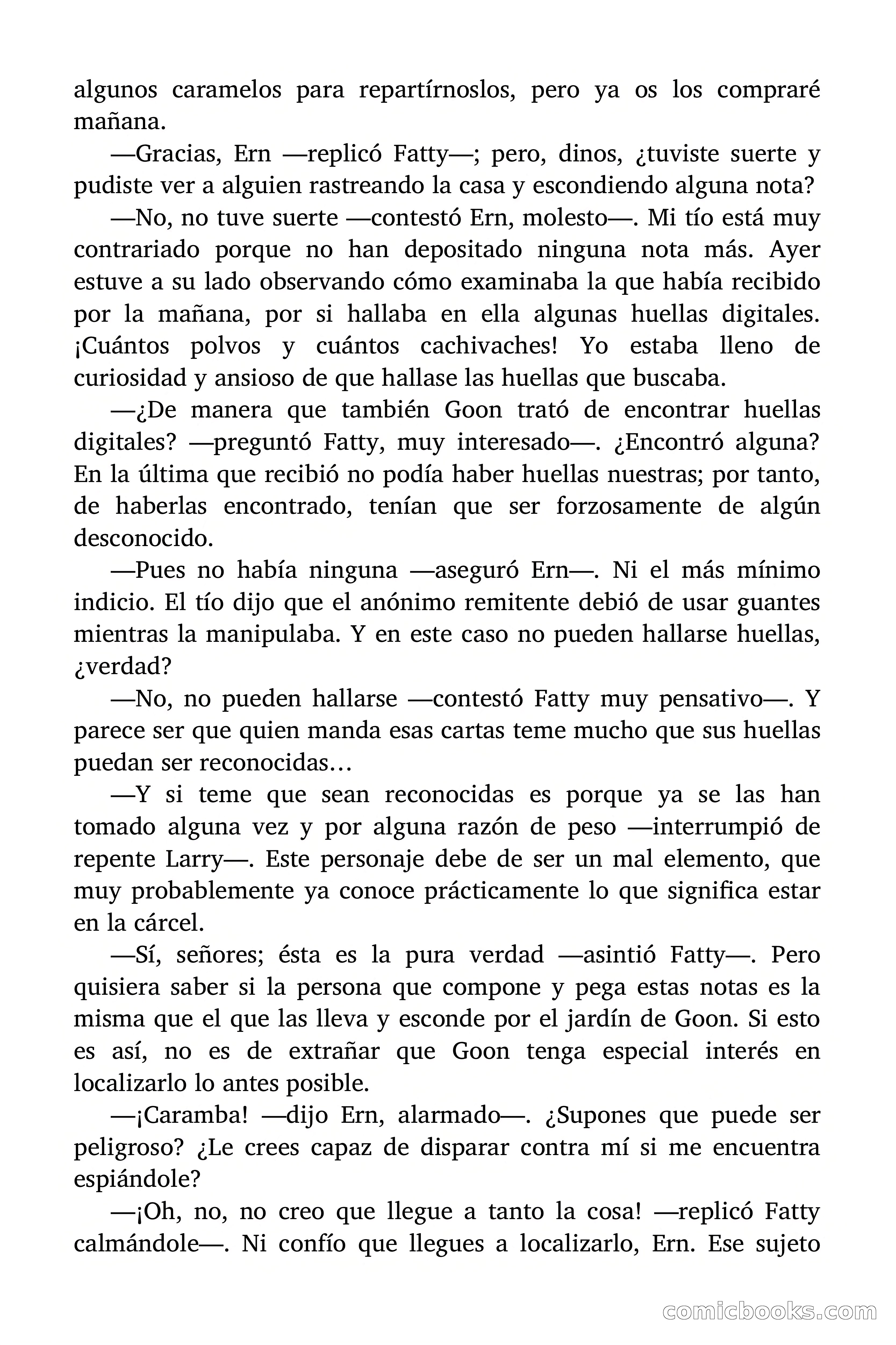 Misterio de los mensajes sorprendentes — page 37 of 175