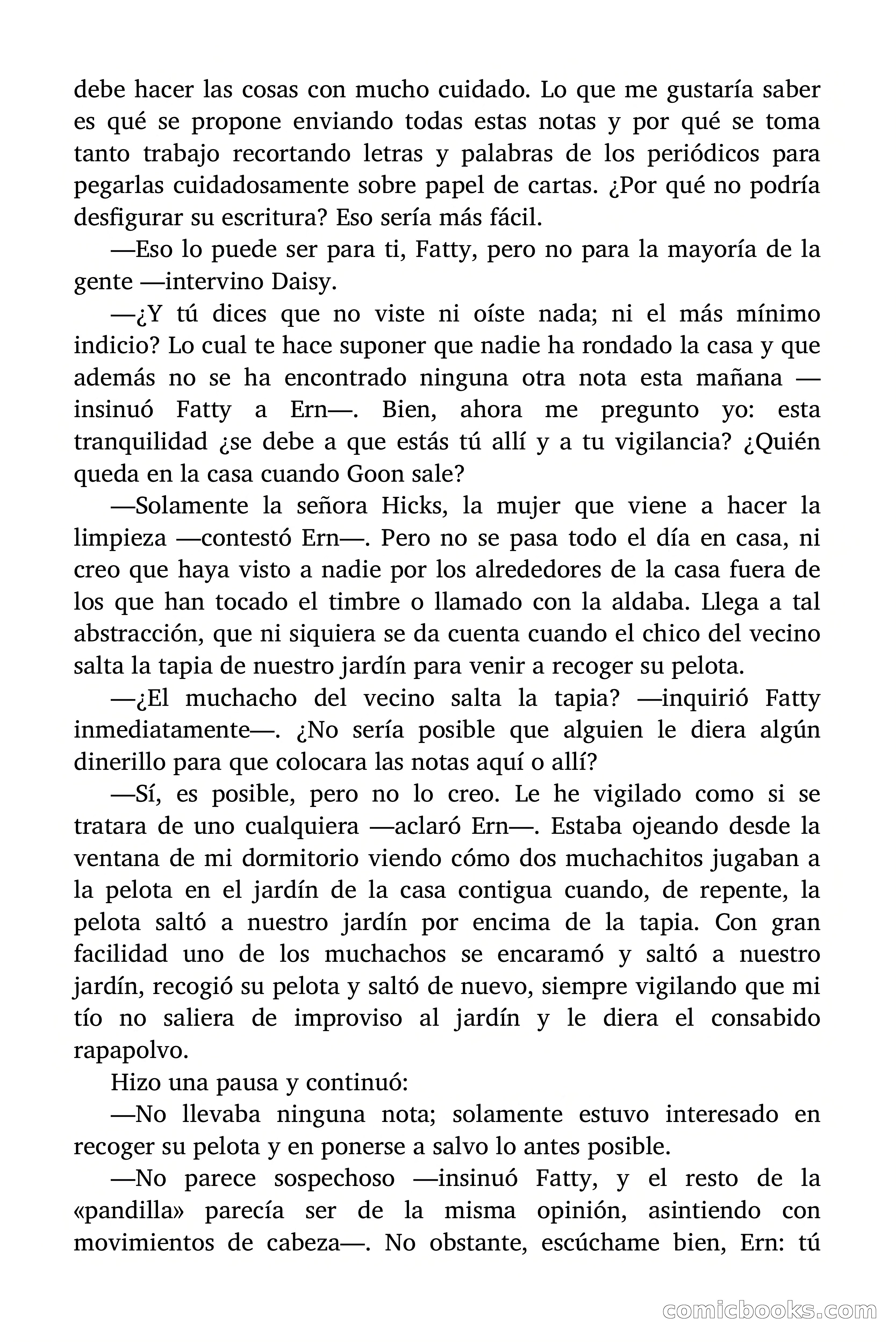 Misterio de los mensajes sorprendentes — page 38 of 175